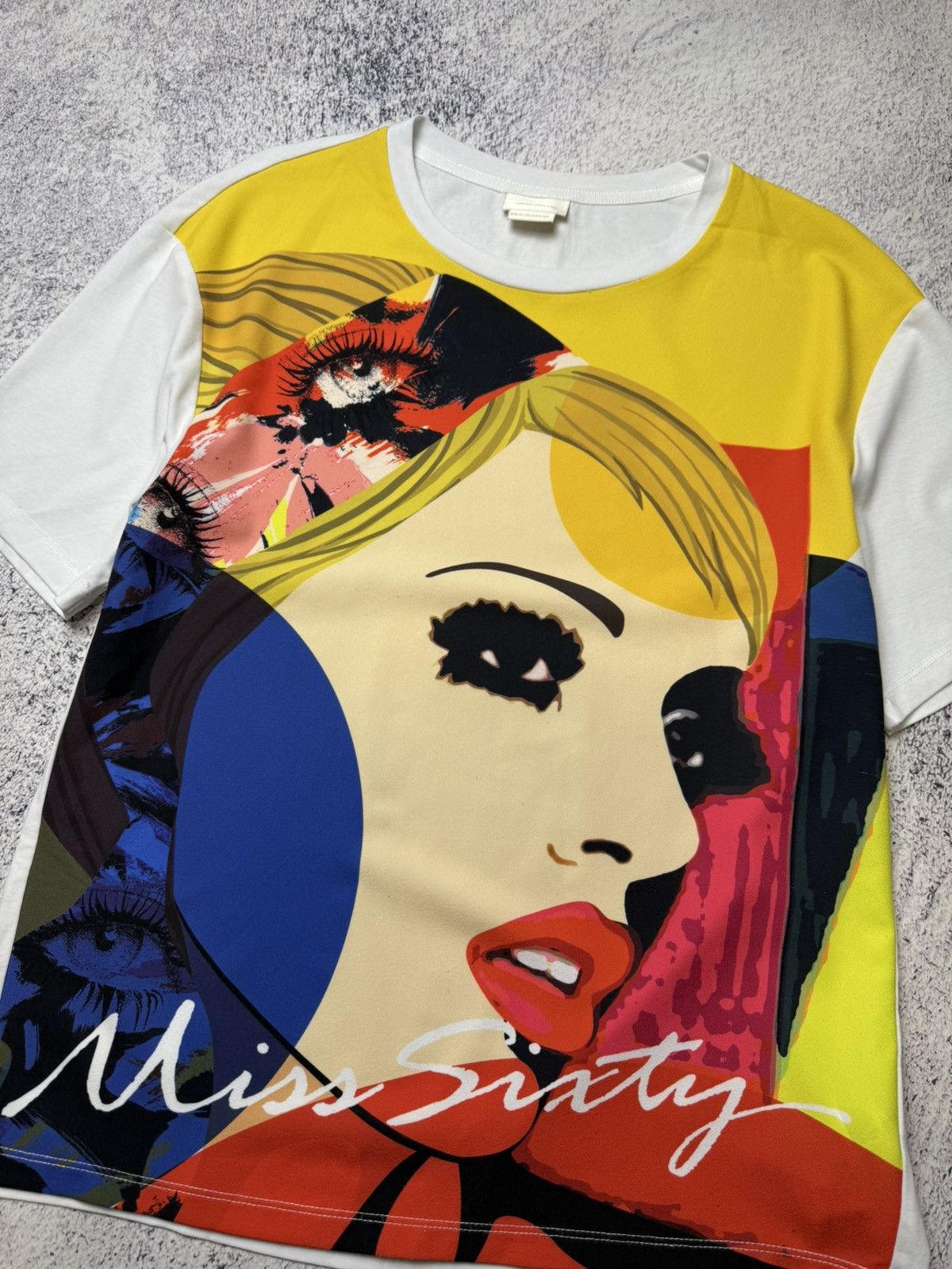 Miss Sixty Vintage Miss Sixty Sexy Logo Girl Gun Tee Y2K Awant Garde Size M / US 6-8 / IT 42-44 - 8 Thumbnail