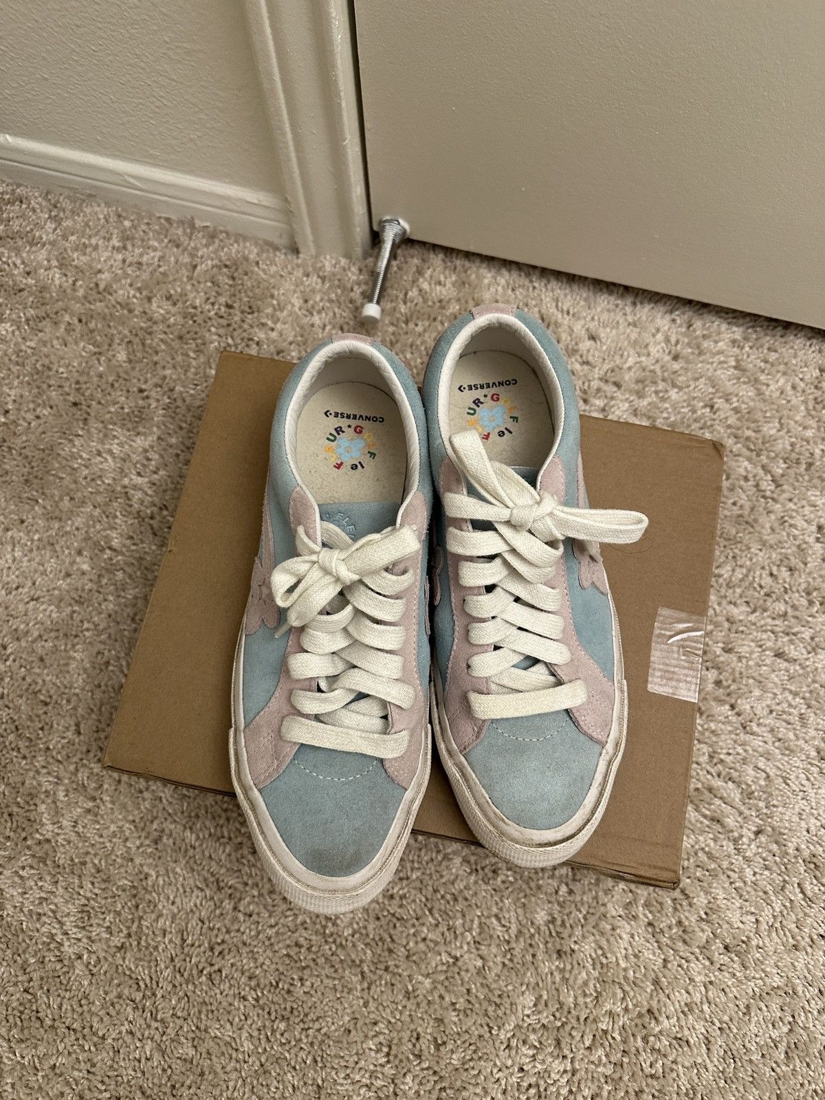 Converse × Golf le Fleur Converse One Star Ox Golf Le Fleur “Plume” “Cotton Candy” Size US 8 / EU 41 - 4 Thumbnail