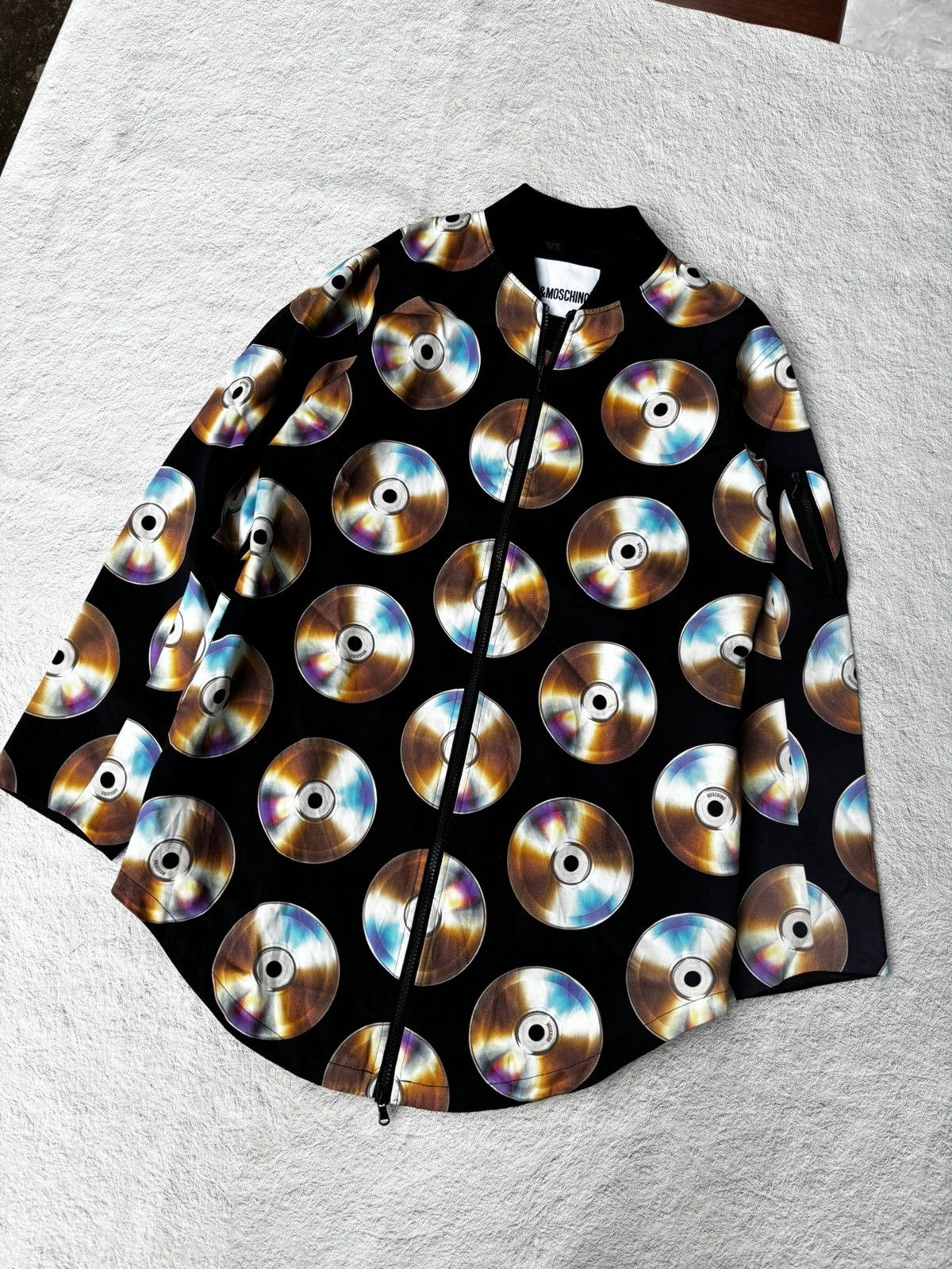 H&M × Moschino Moschino X H&m Bomber jacket cd aop Size US M / EU 48-50 / 2 - 2 Thumbnail