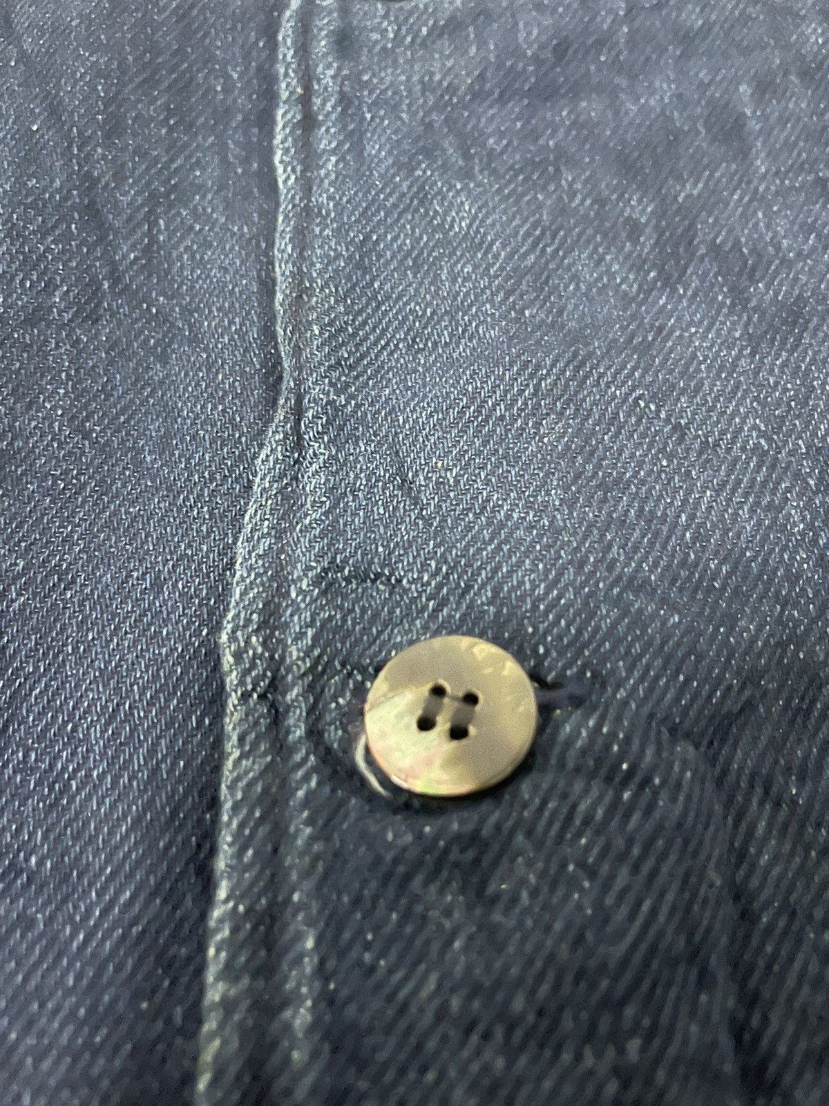Issey Miyake × Japanese Brand Plantation Denim Jacket by Issey Miyake Size L / US 10 / IT 46 - 9 Thumbnail