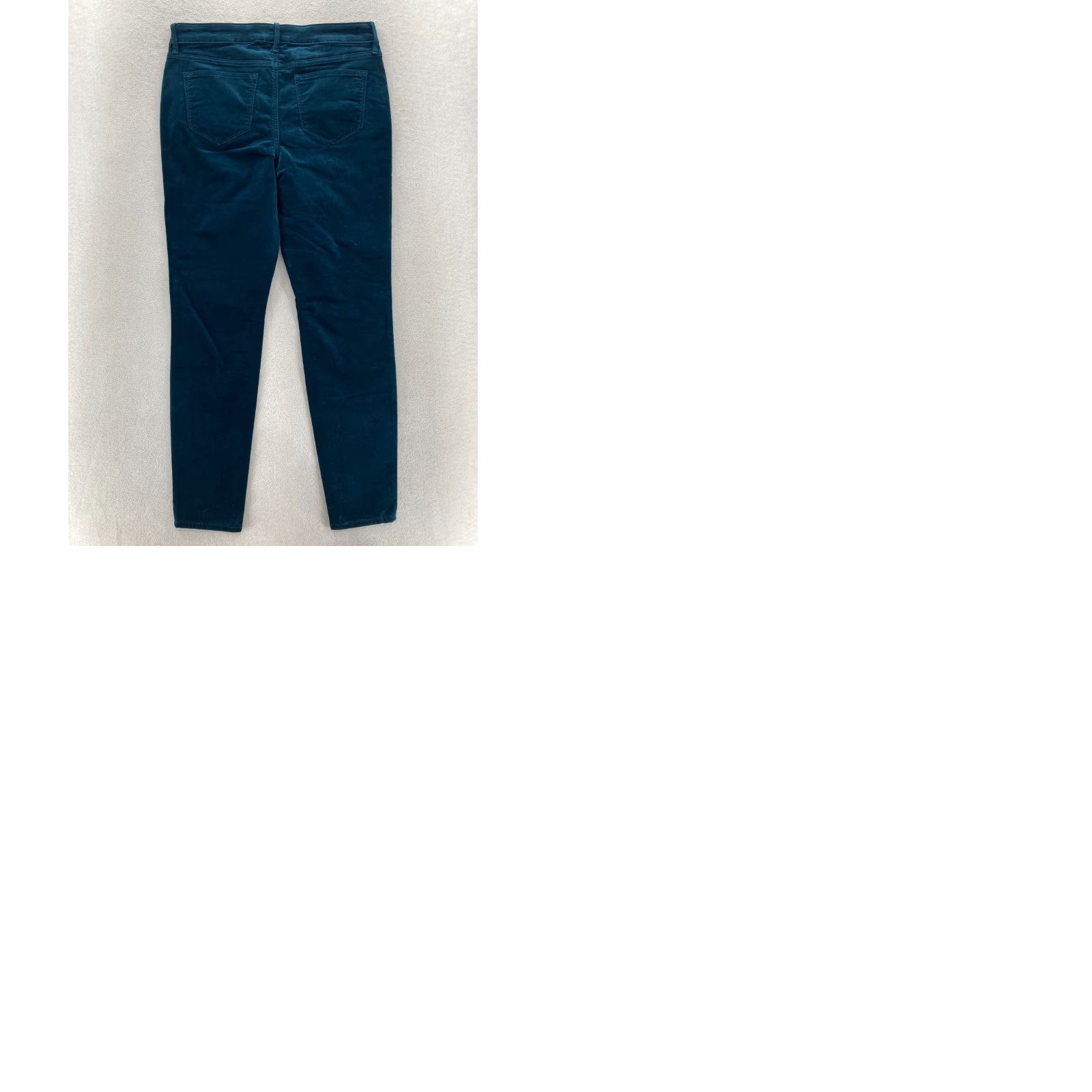Old Navy Old Navy Rockstar Velvet 5-Pocket Skinny Ankle Pants Women's 10 Blue City Size 30" / US 8 / IT 44 - 9 Thumbnail