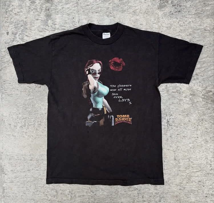 Other lara croft Vintage tee “Tomb raider II” 1997 Size US M / EU 48-50 / 2 - 1 Thumbnail