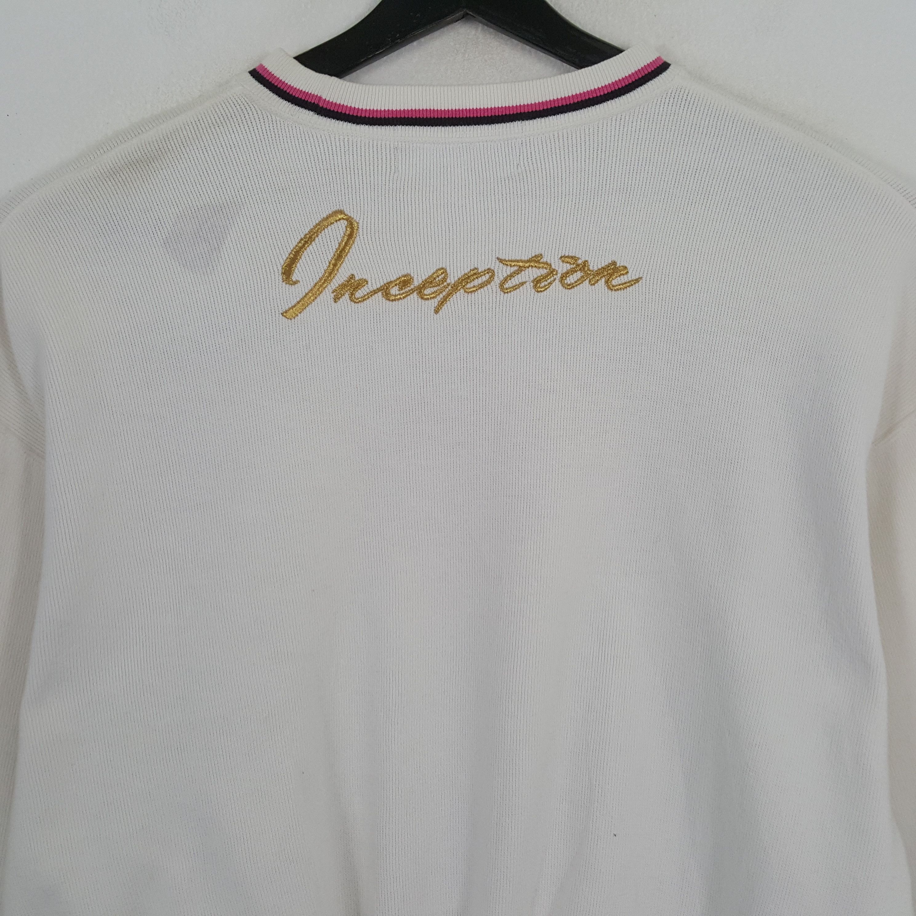 Vintage INCEPTION Multicolour Nice Design Sweatshirt Size US L / EU 52-54 / 3 - 4 Thumbnail