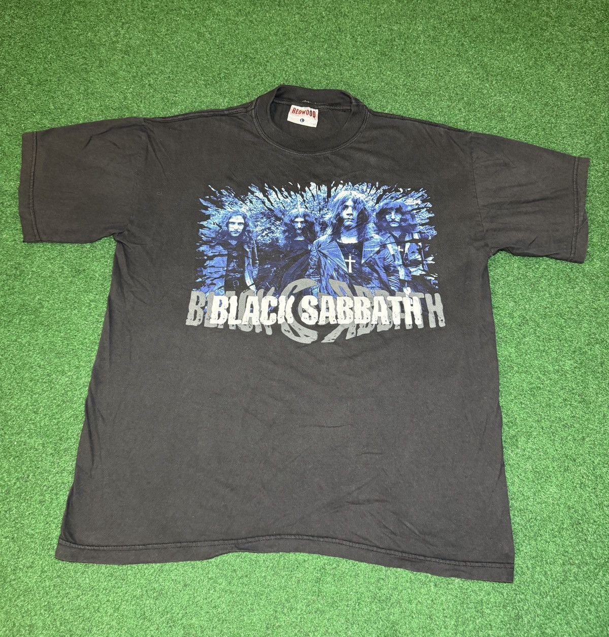 Band Tees × Vintage Vintage 90s Black Sabbath Ozzy Heavy Metal Lrg Band T Shirt Size US L / EU 52-54 / 3 - 1 Thumbnail