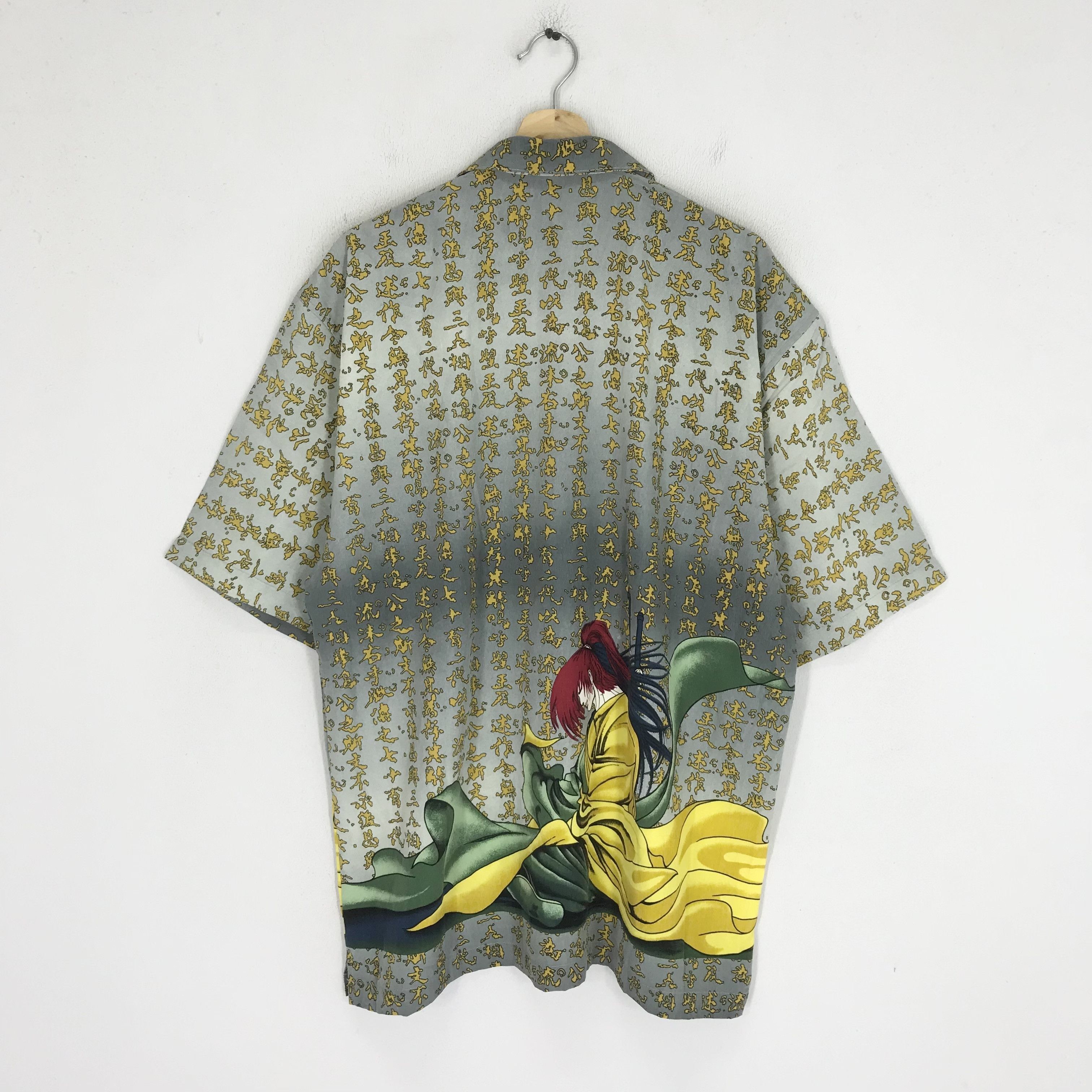 Anime × Japanese Brand × Vintage Vintage 90s Retro Graphic Japan Fighting Ninja Samurai Size US L / EU 52-54 / 3 - 2 Thumbnail