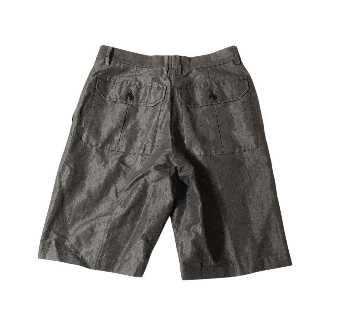 Issey Miyake Vintage issey miyake men shiny texture shorts Size US 29 - 5 Thumbnail