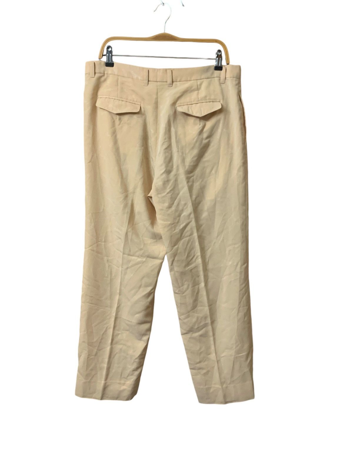 Designer × Yves Saint Laurent Monogram Ysl silk pants Size US 35 - 2 Thumbnail