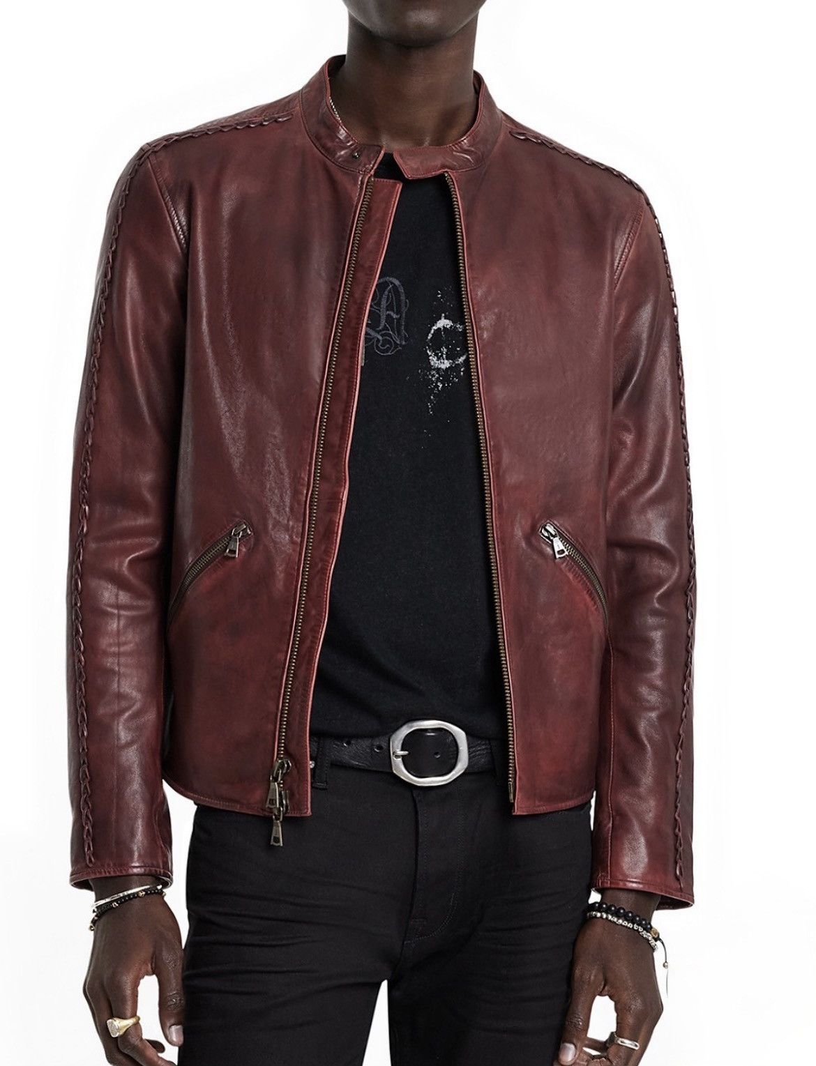 John Varvatos Reynolds racer jacket Size EU 50 USA 40 Size US M / EU 48-50 / 2 - 1 Thumbnail