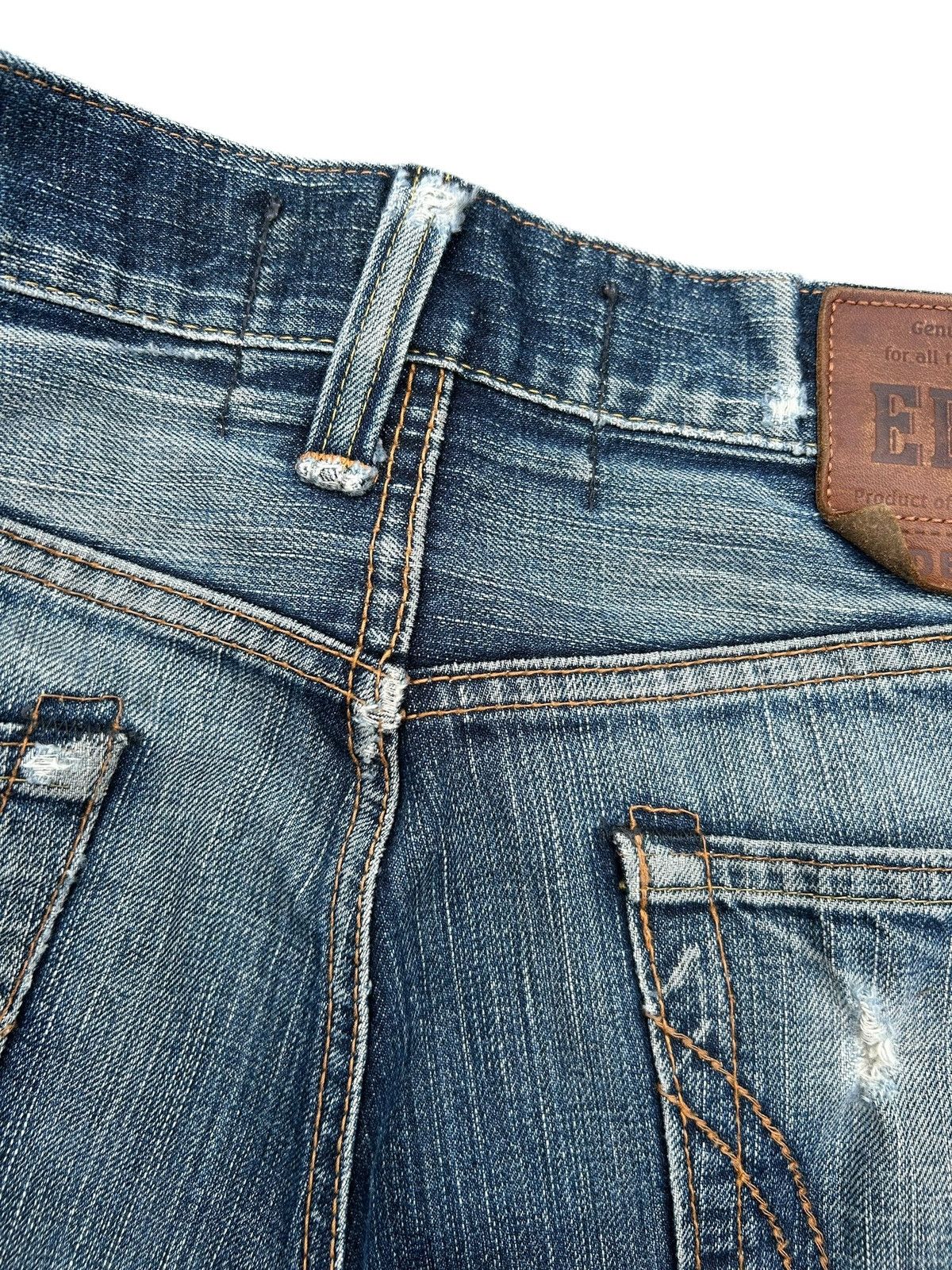 Kapital Vintage Edwin 503V Selvedge Distressed Denim Jeans Size US 36 / EU 52 - 15 Thumbnail