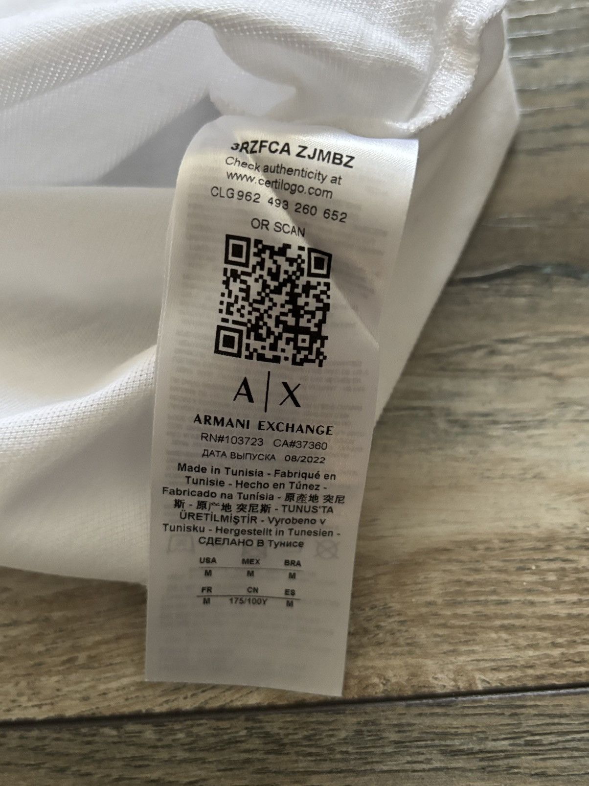 Armani Exchange Armani Exchange Polo T-Shirt Size US M / EU 48-50 / 2 - 5 Thumbnail