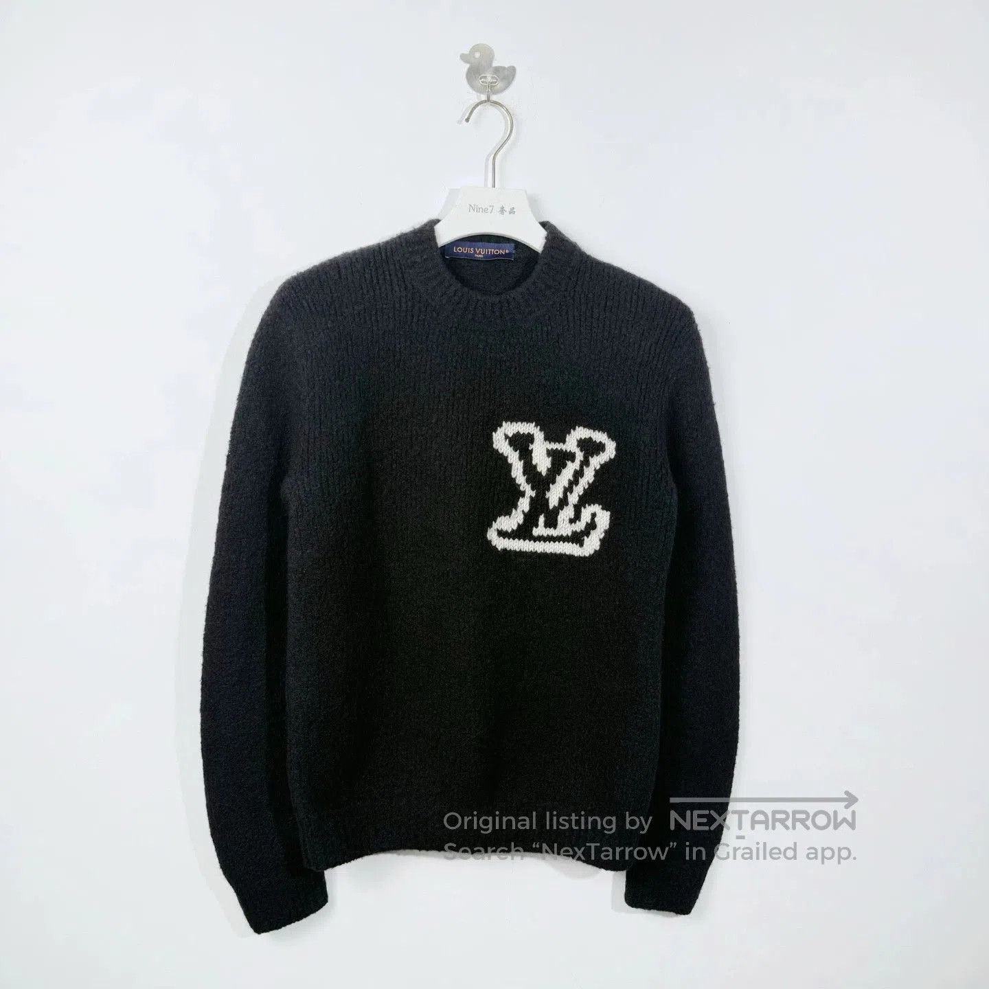 Louis Vuitton Louis Vuitton 2024 Teddy Sweater Black S. Size US S / EU 44-46 / 1 - 1 Thumbnail