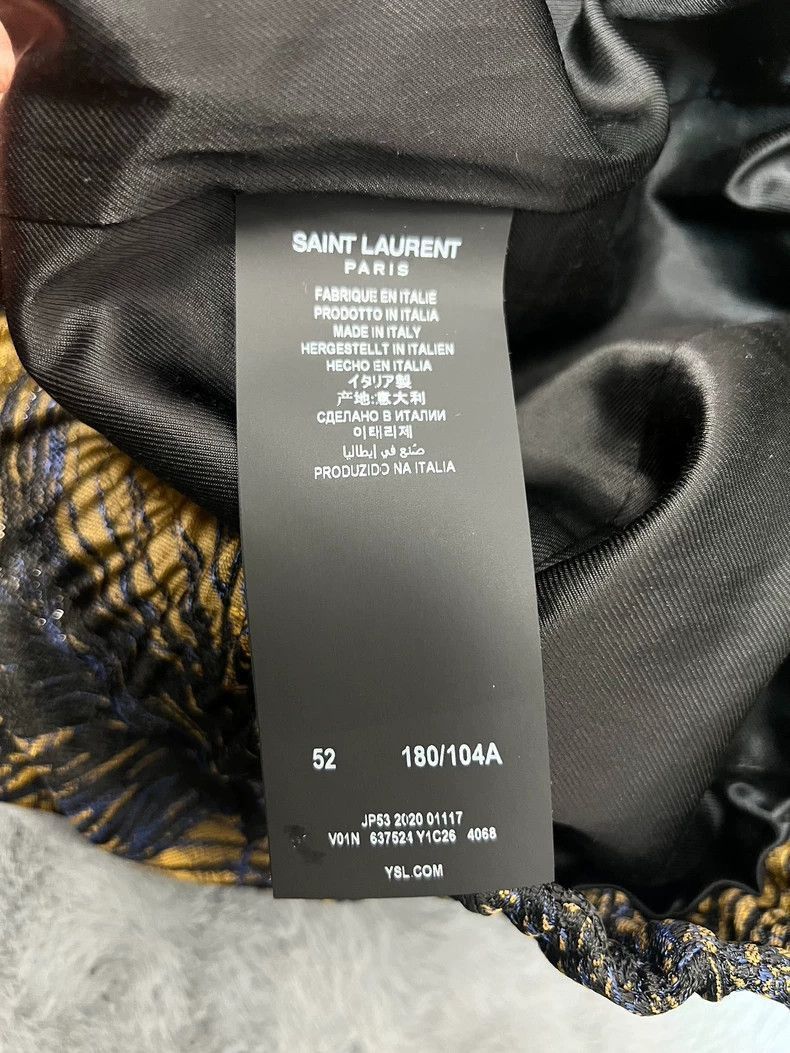 Saint Laurent Paris Saint Laurent Palm Tree Embroidered Jacket-2506 Size US L / EU 52-54 / 3 - 5 Thumbnail