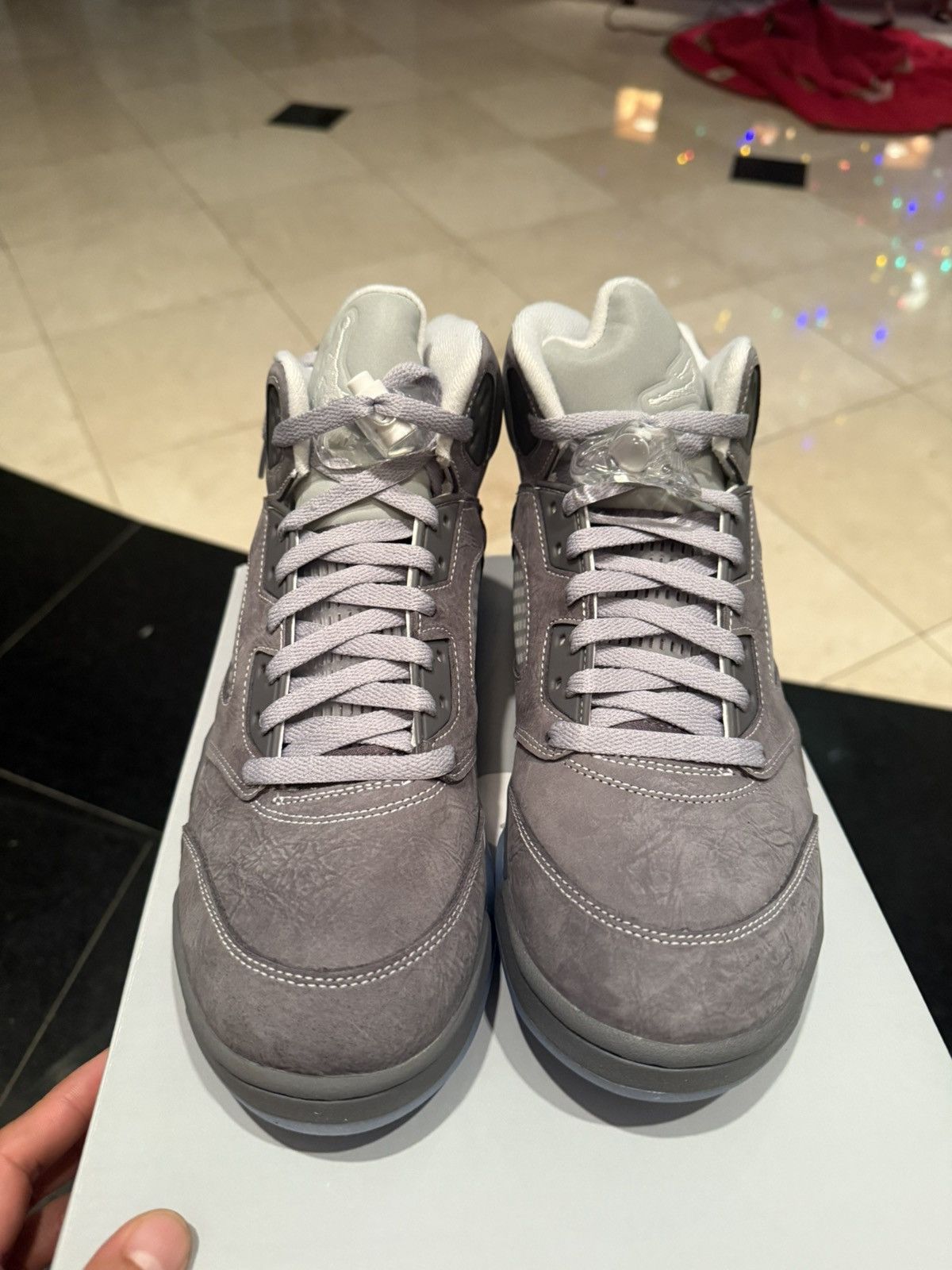 Jordan Brand DS Air jordan V Five wolf grey SIZE 10, 12 or 13 Size US 12 / EU 45 - 2 Thumbnail