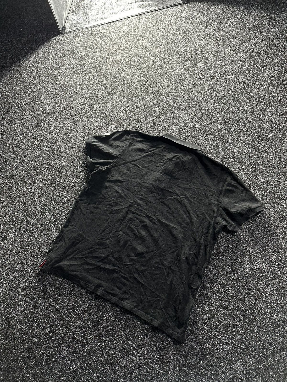 Designer × Versace × Vintage 🚨VNTG VERSACE POLO BLACK LOGO very rare 00s big logo Size US XXL / EU 58 / 5 - 9 Thumbnail