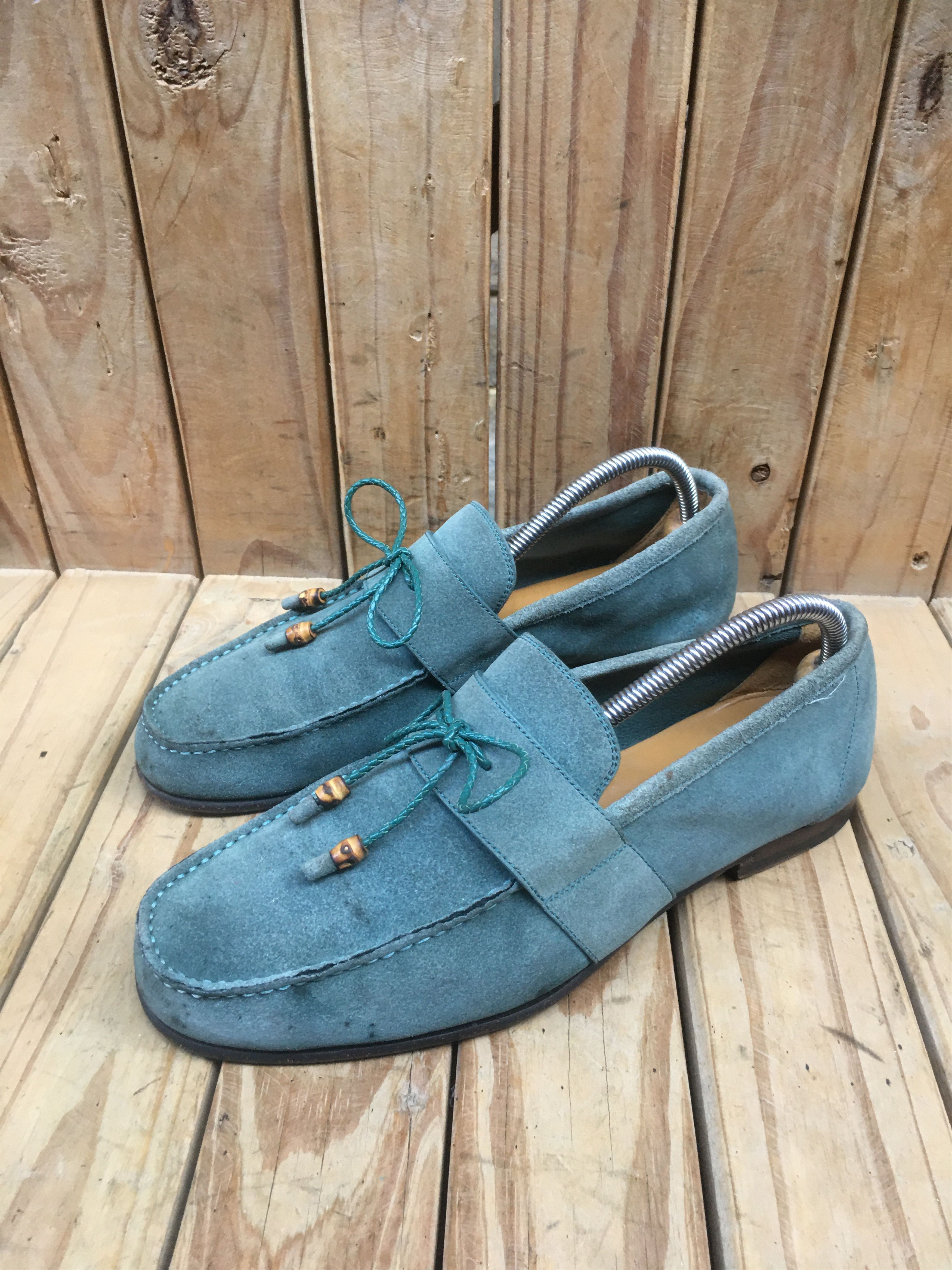 Gucci Gucci suede leather loafers size UK 7 Size US 7.5 / EU 40-41 - 12 Thumbnail