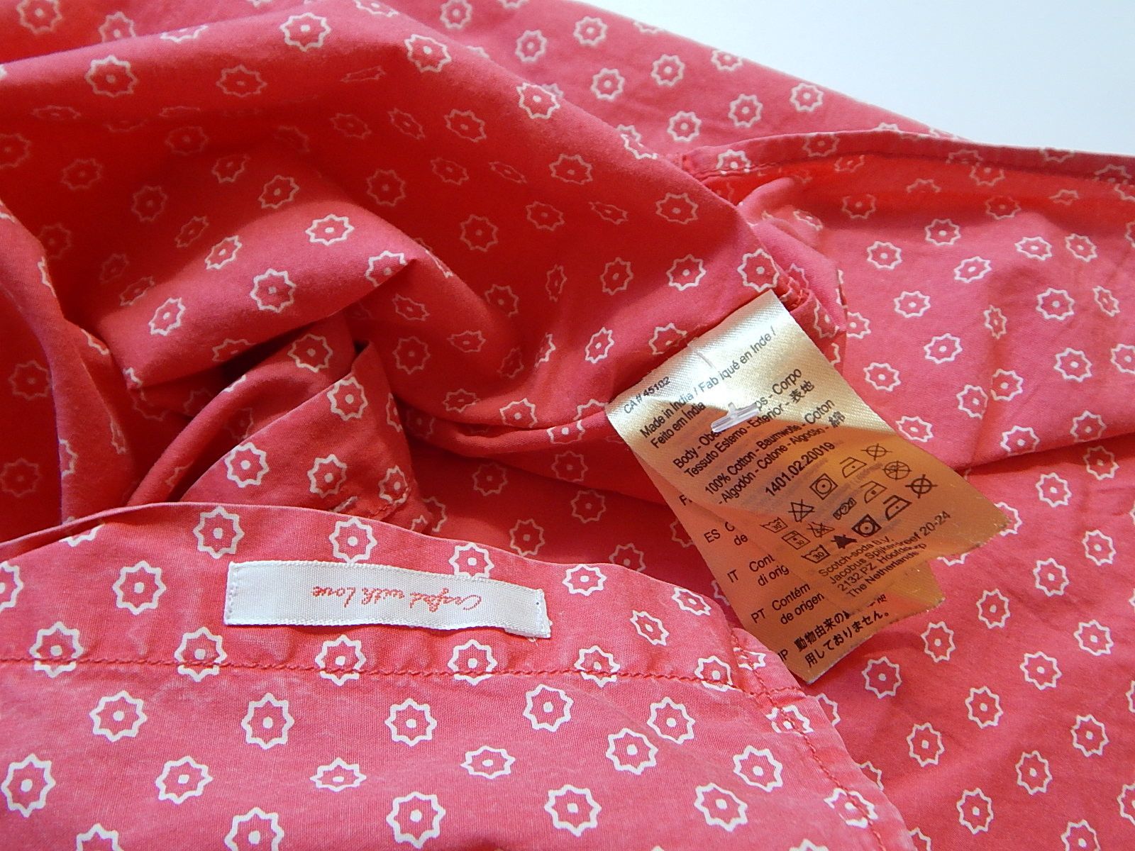 Scotch & Soda vintage scotch & soda amsterdam couture shirt Size US L / EU 52-54 / 3 - 8 Thumbnail