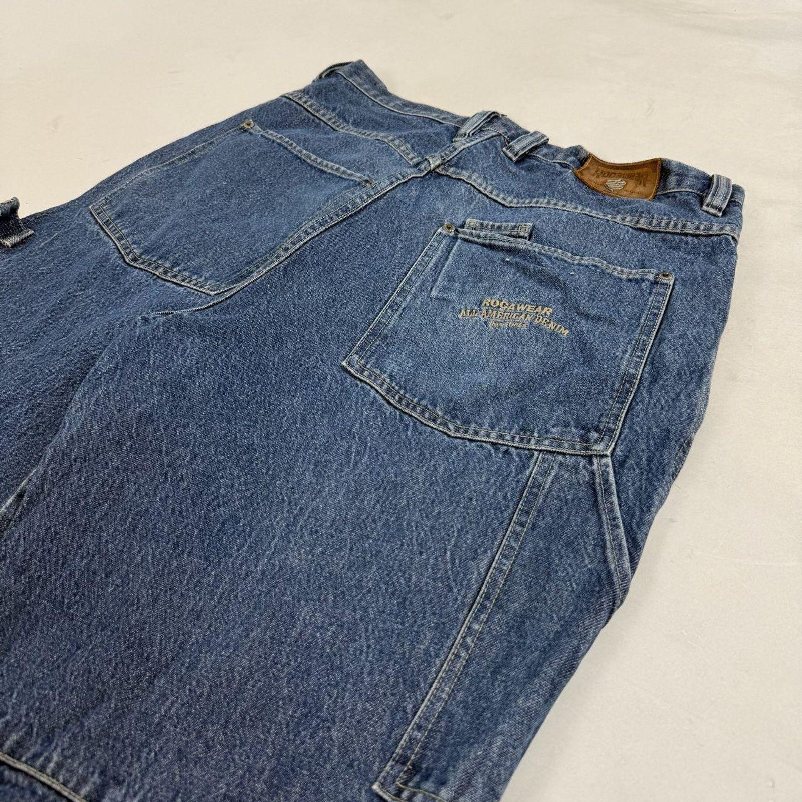 JNCO × Rocawear × Vintage Vintage y2k archive rocawear skater baggy wide leg rare jean Size US 34 / EU 50 - 2 Thumbnail