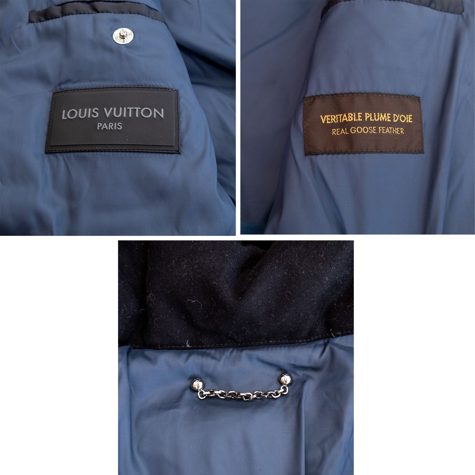 Louis Vuitton Louis Vuitton Down Jacket Mens EU 48 Navy Blue Puffer Size US M / EU 48-50 / 2 - 8 Thumbnail