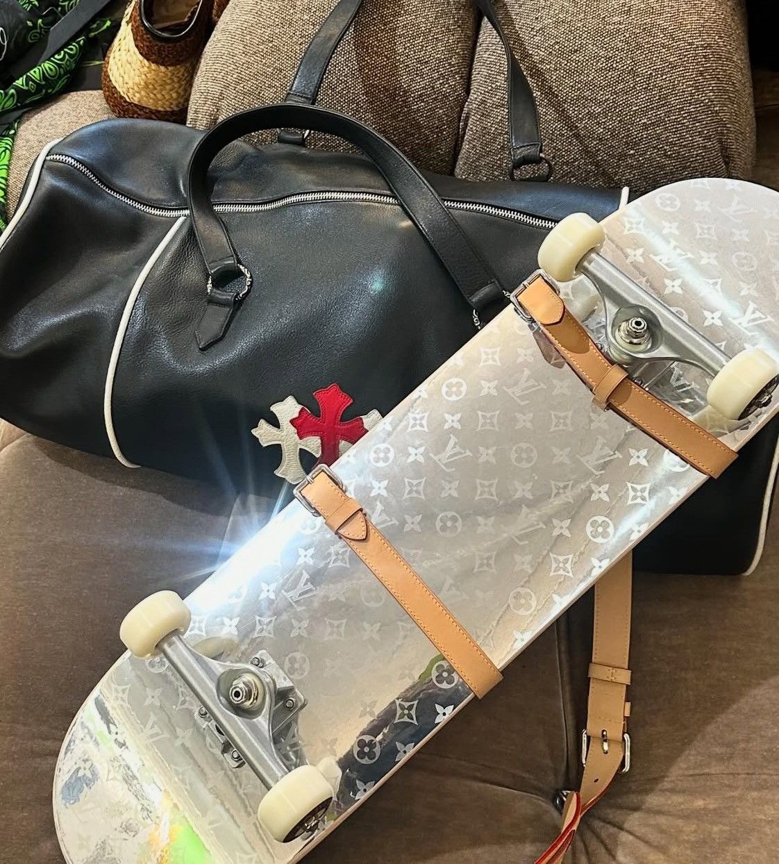Louis Vuitton × Virgil Abloh LOUIS VUITTON LV VIRGIL SKATEBOARD BAG STRAP RUNWAY Size ONE SIZE - 4 Thumbnail