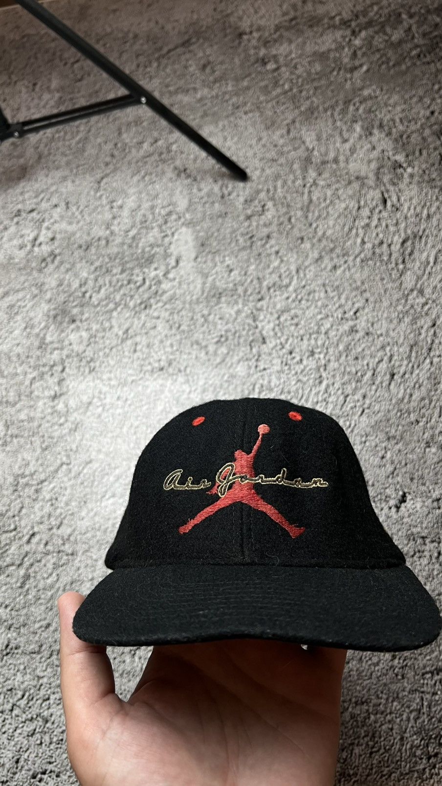 Jordan Brand Early 00’s nike air jordan brand wool hat Size ONE SIZE - 2 Thumbnail