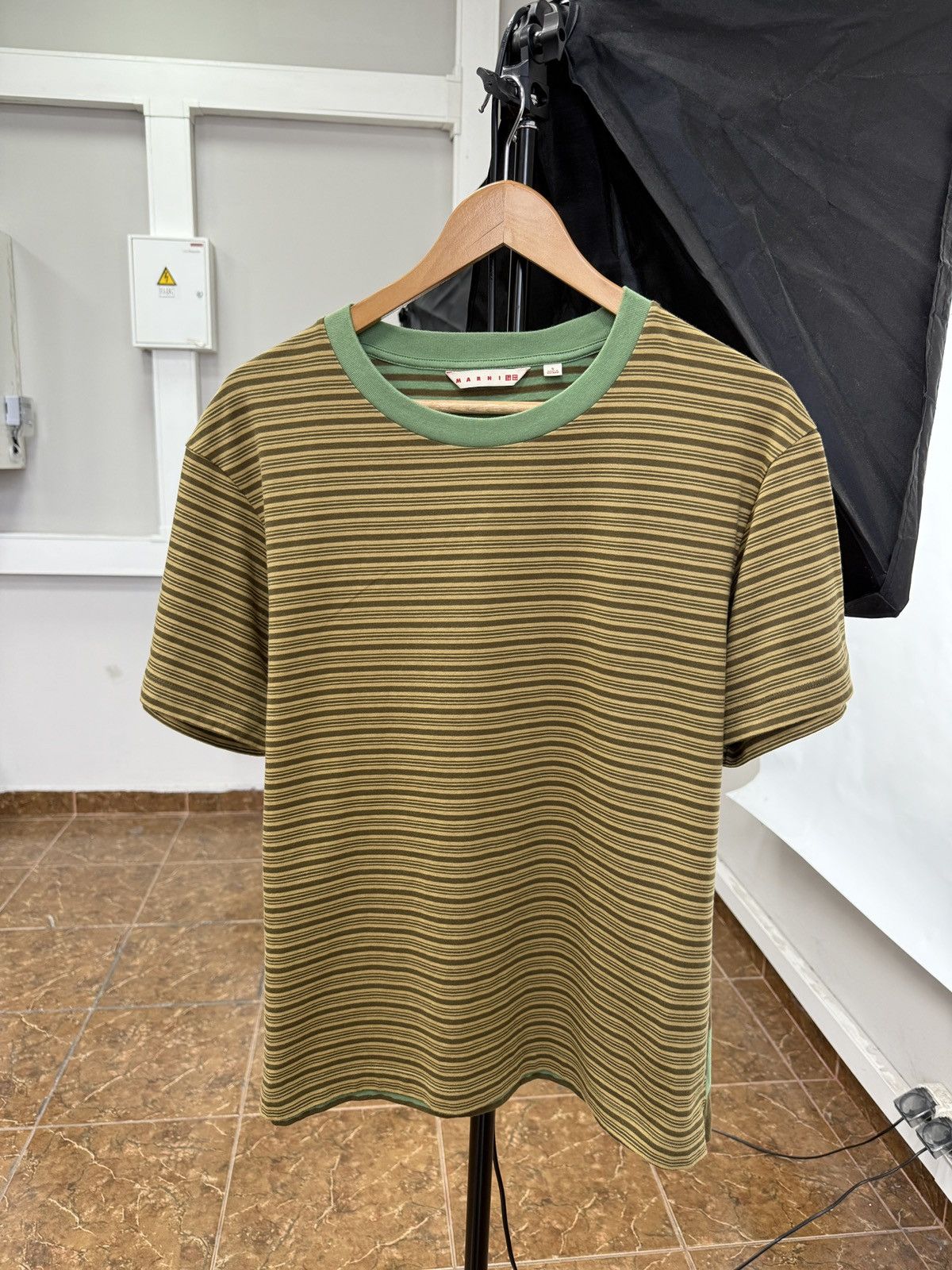 Marni × Uniqlo 🇮🇹🇯🇵 SS22 Marni Uniqlo Rare Edition Striped T-Shirt Y2K Size US S / EU 44-46 / 1 - 1 Thumbnail