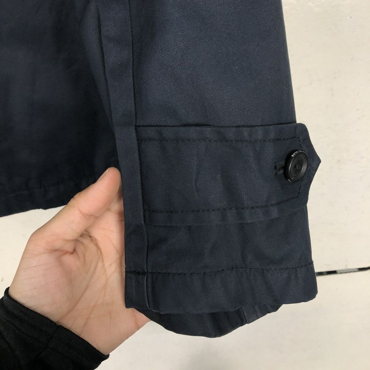 SHIPS 🔥RICH BLACK VINTAGE CHORE JACKET SHIPS JPN ISSEY MIYAKE Size US S / EU 44-46 / 1 - 17 Thumbnail