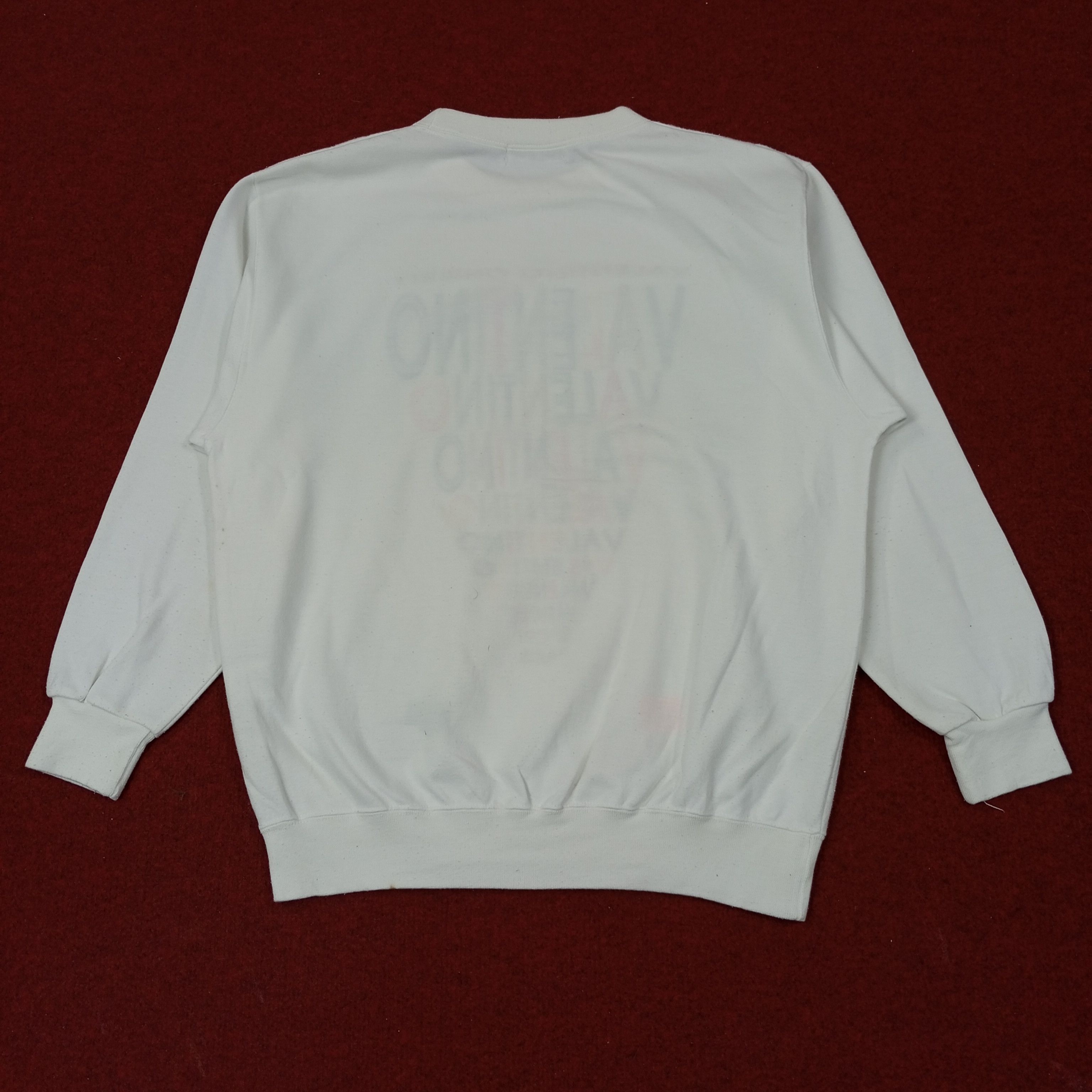 Valentino Valentino Christy Spellout Design Sweatshirt c243n20 Size US M / EU 48-50 / 2 - 6 Thumbnail
