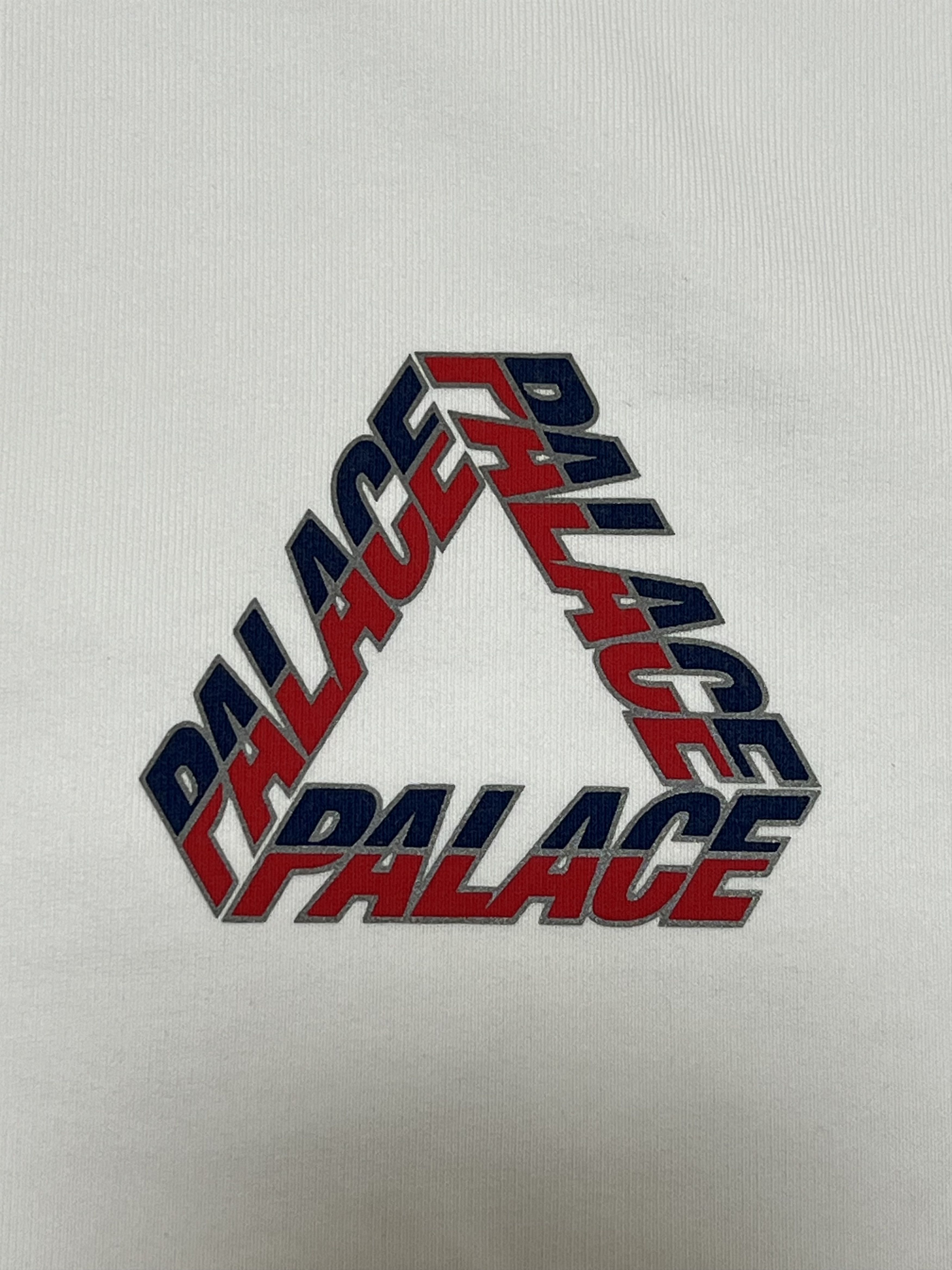 Palace 💚 2019 Palace Split P3 Crew White Medium NEW Size US M / EU 48-50 / 2 - 6 Thumbnail