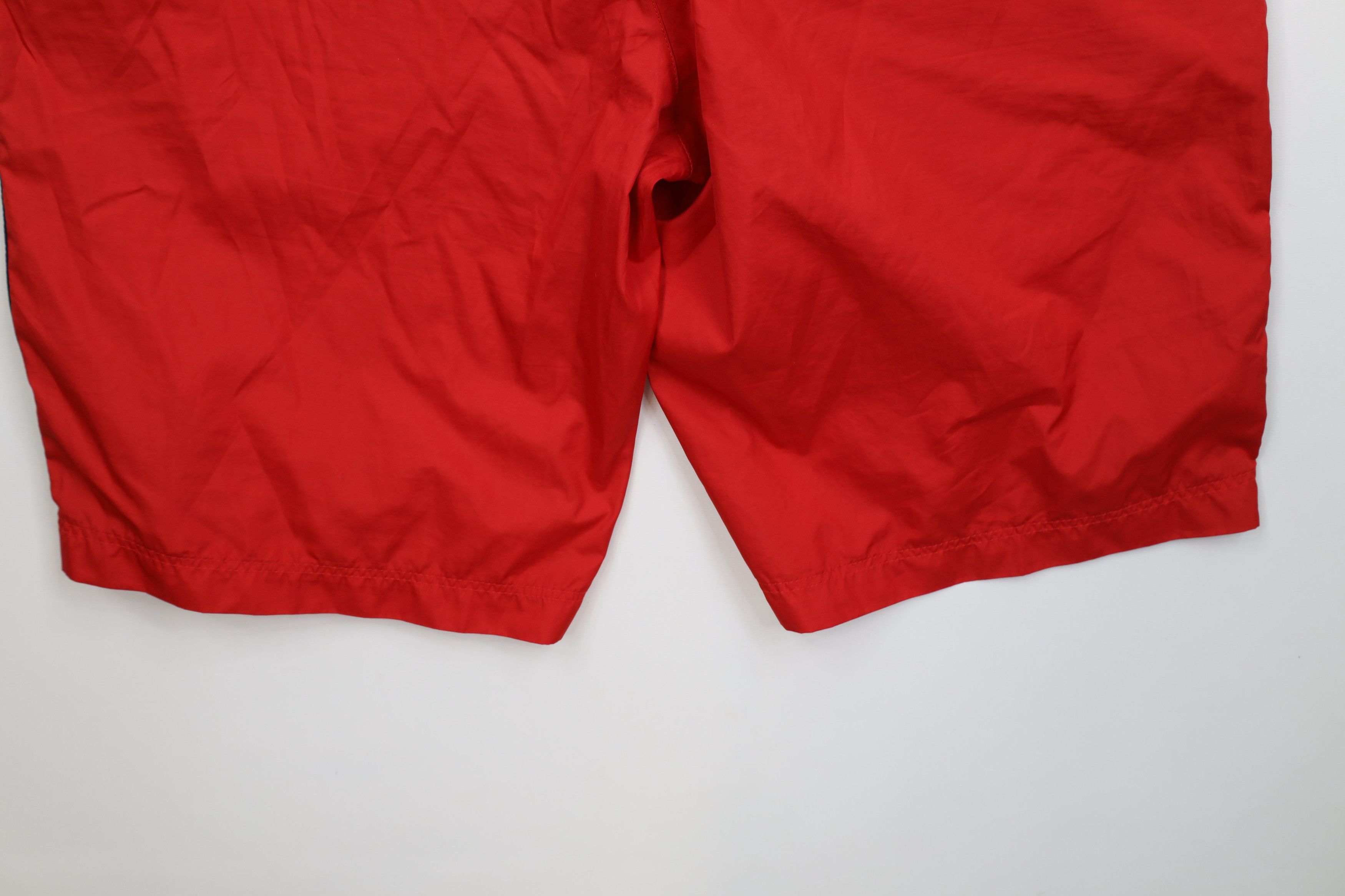 Nike AS IS Vintage Y2K Nike Mini Swoosh Striped Lined Shorts Size US 34 / EU 50 - 12 Thumbnail