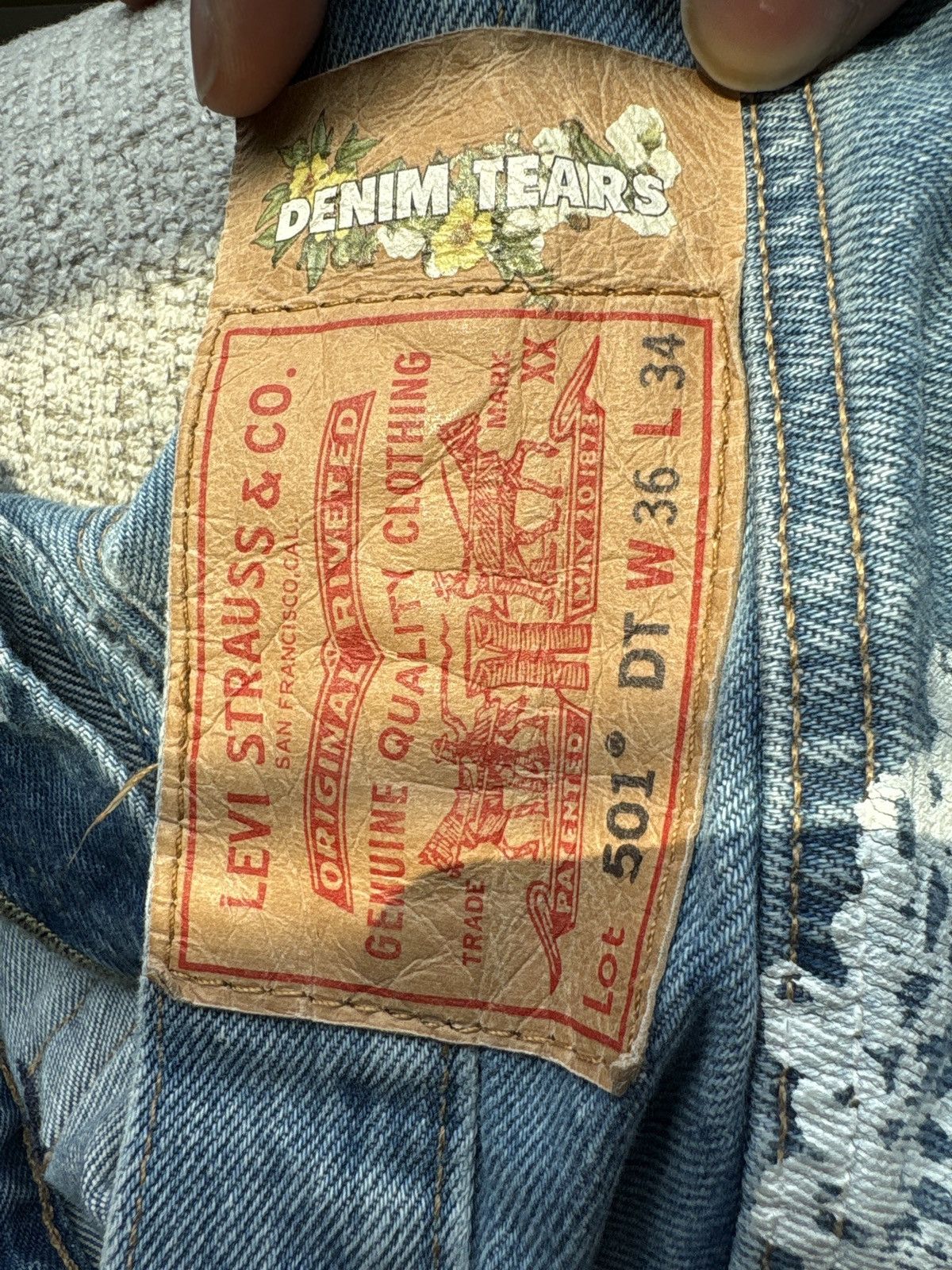 Denim Virgil Abloh Fashion Style Denim Tears X Virgil Abloh X