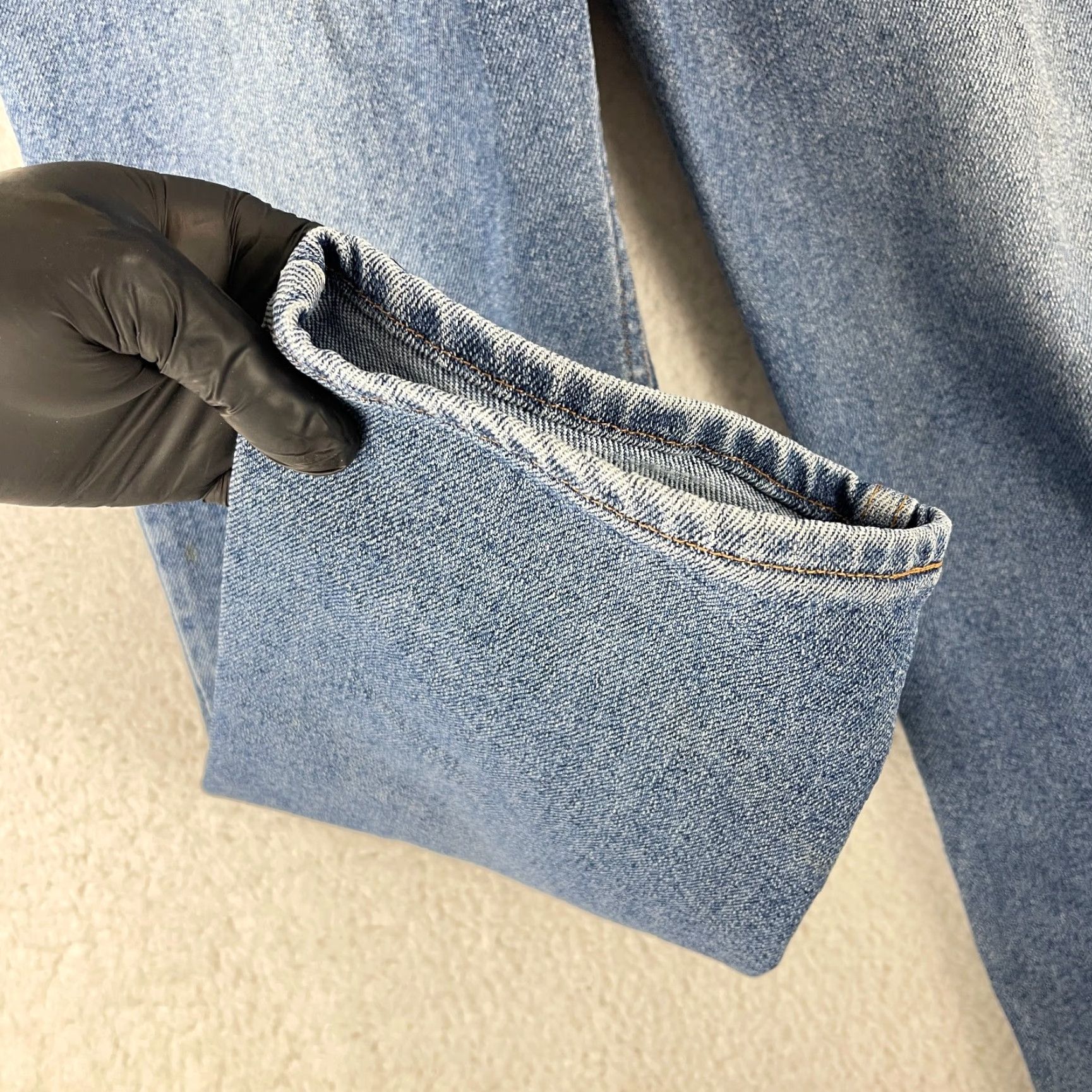 Levi's VINTAGE Levi's 540 Flex Straight Mens Jeans 36 Blue USA 90s Retro Size US 36 / EU 52 - 7 Thumbnail
