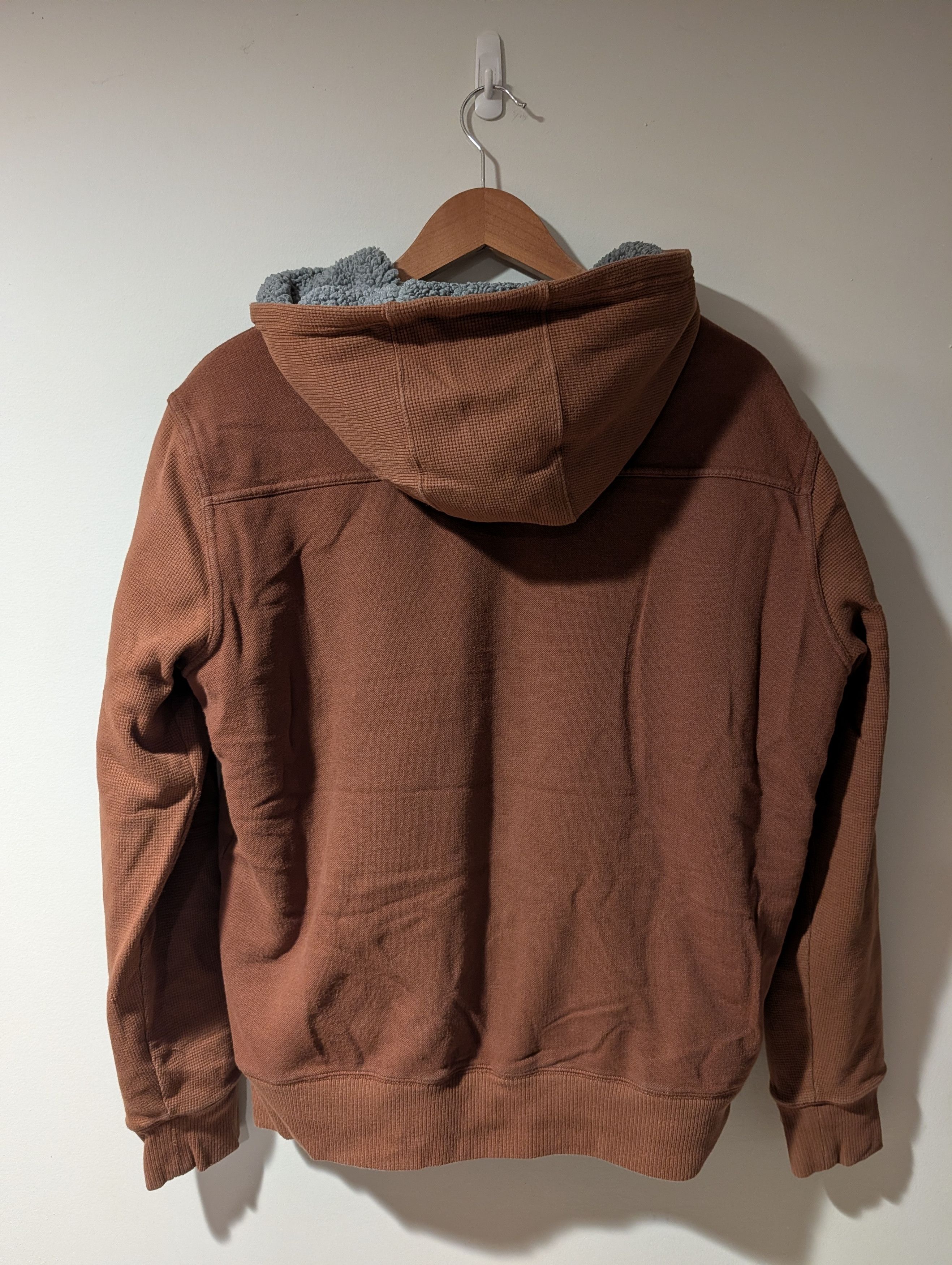 O'Neill O'Neill Sherpa Lined Hoodie Waffle Knit Fleece Shacket Mens Size US M / EU 48-50 / 2 - 5 Thumbnail