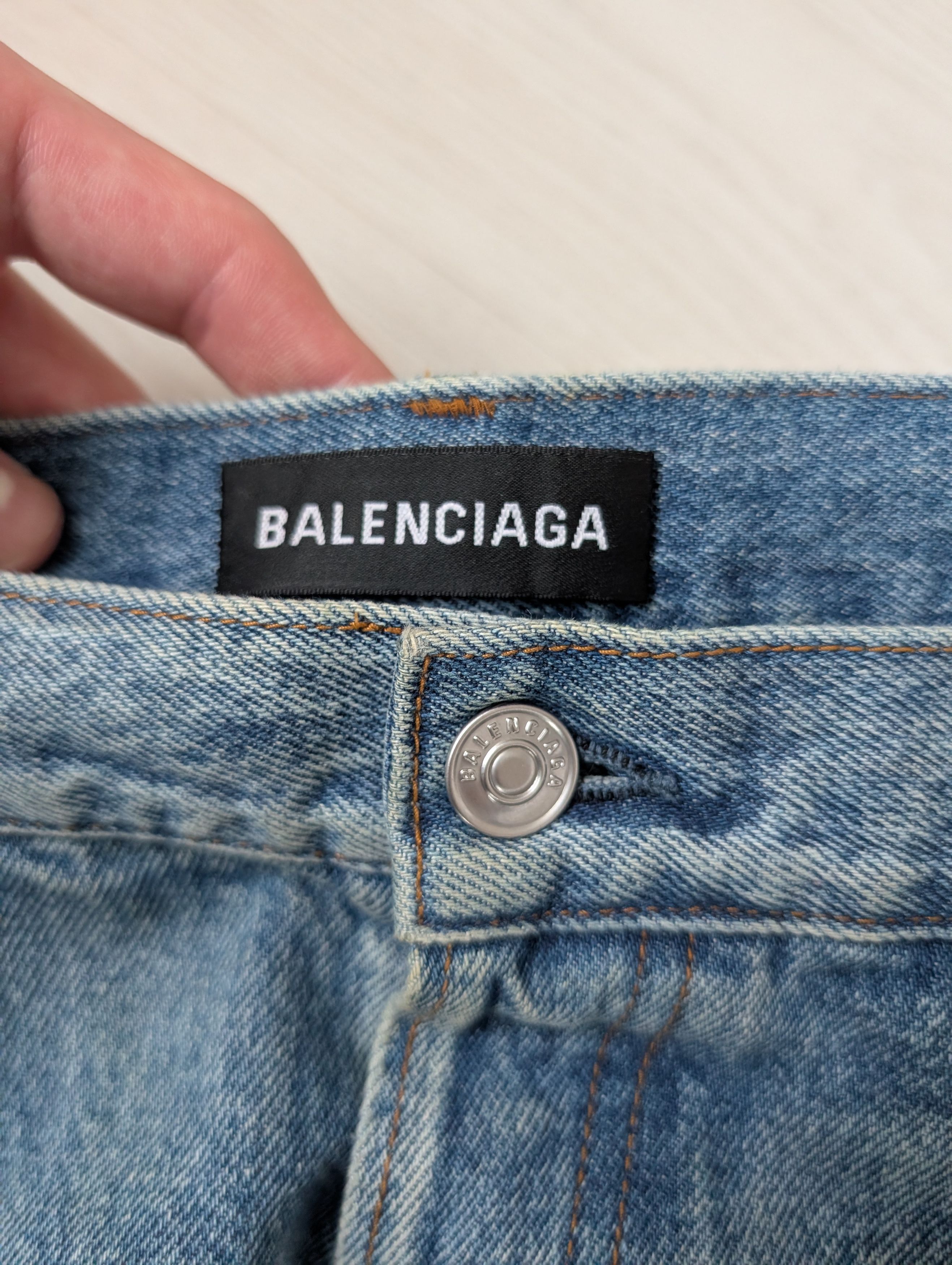 Balenciaga balenciaga denim Size US 32 / EU 48 - 3 Thumbnail