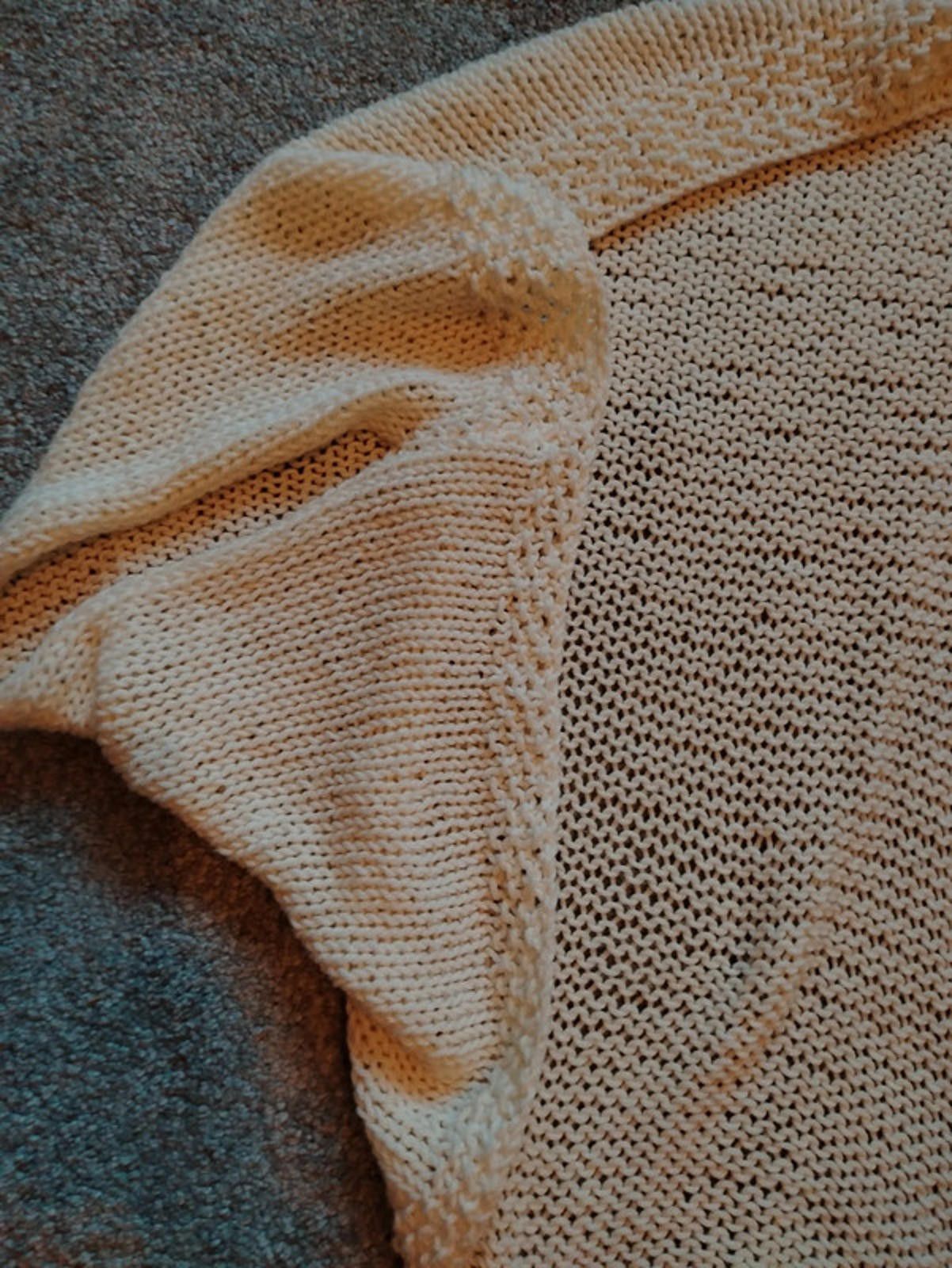 NBDN Nobrandedon Cream chunky knit open front cocoon cardigan shrug size 6/8 Size S / US 4 / IT 40 - 5 Thumbnail