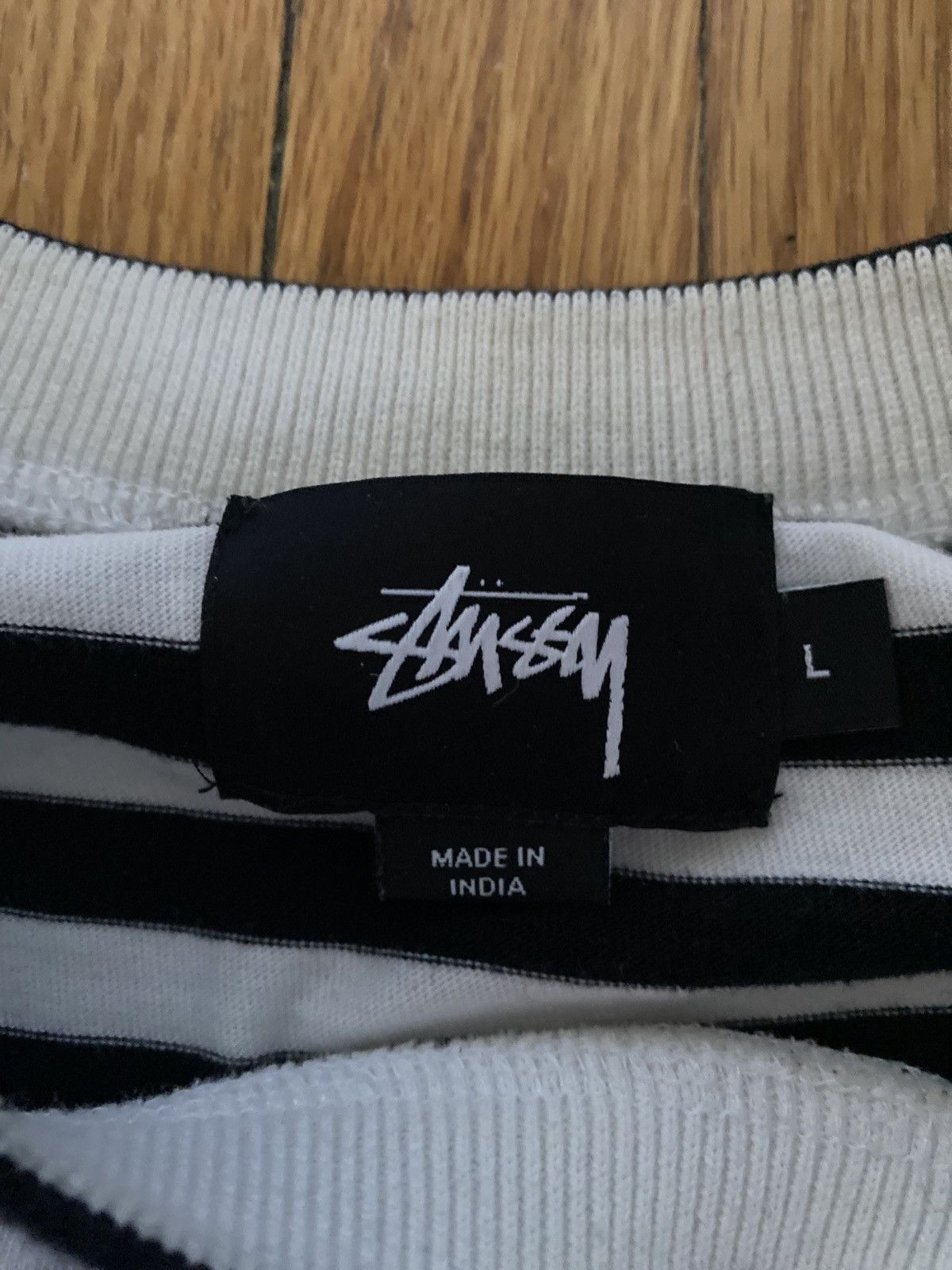 Stussy Stüssy striped long sleeve shirt Large Size US L / EU 52-54 / 3 - 2 Thumbnail