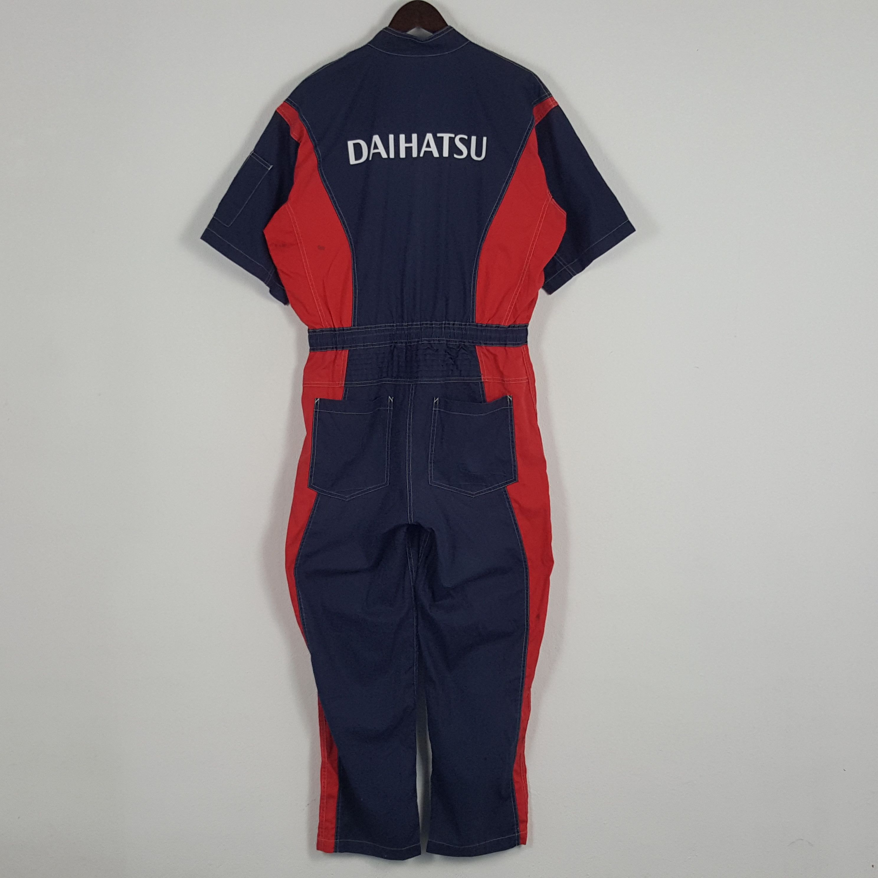 Japanese Brand × Vintage Vintage Daihatsu Japanese Racing Coverall Jacket Size US L / EU 52-54 / 3 - 1 Thumbnail