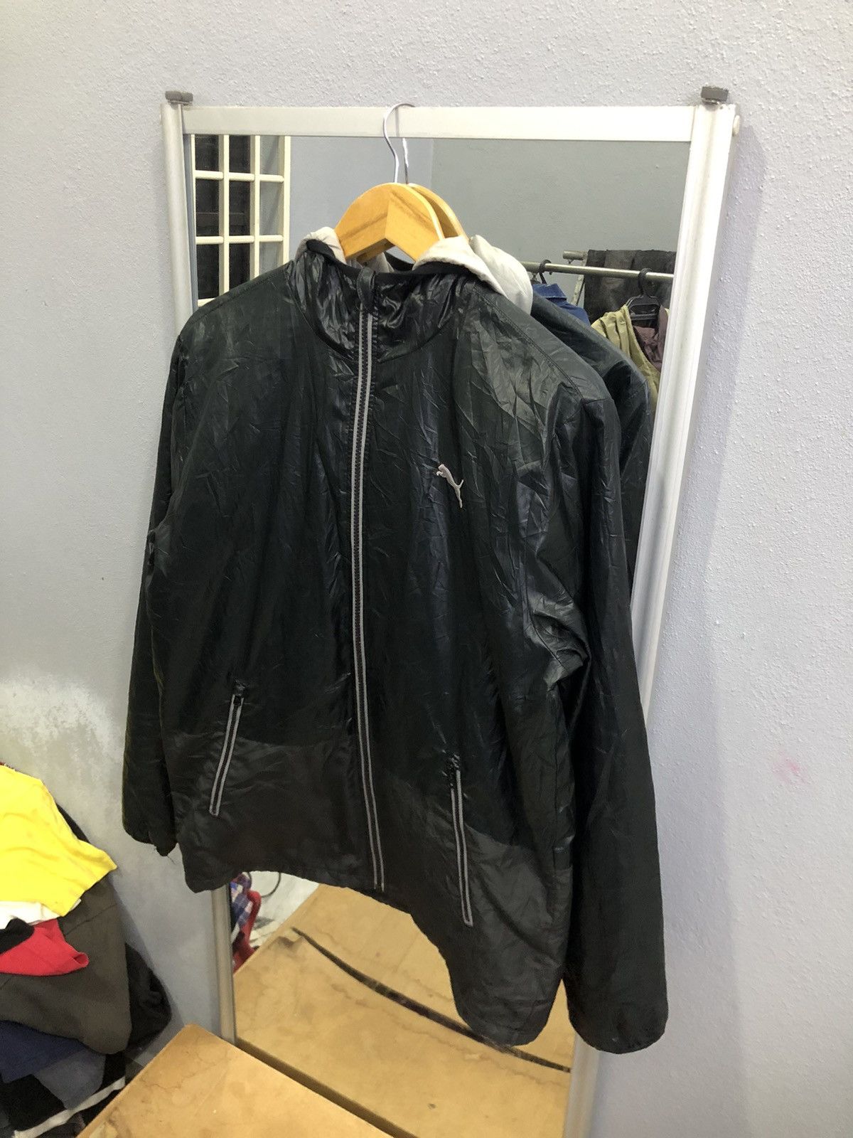 Puma Vintage Puma Sportlifestyle Tech Windbreaker Jacket Size US M / EU 48-50 / 2 - 2 Thumbnail