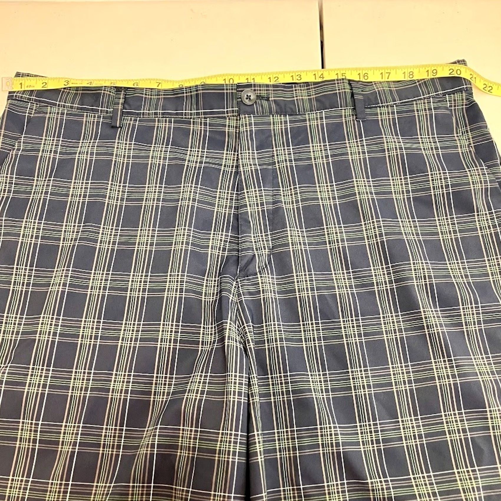 Chaps Chaps Golf Plaid Shorts Performance Mens Size 42 9" Inseam Size US 38 / EU 54 - 4 Thumbnail
