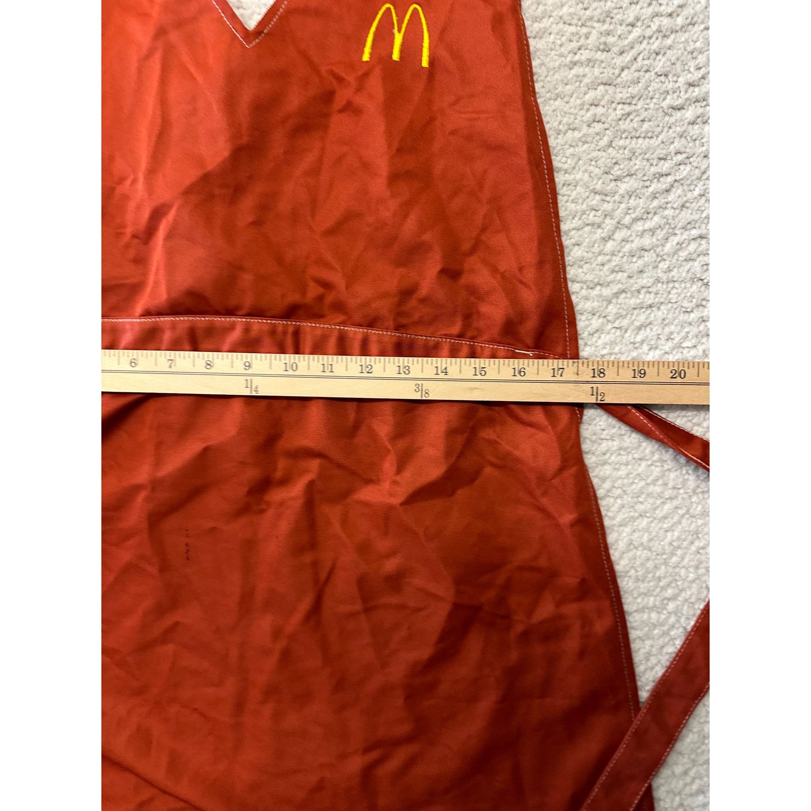 Other Vintage 1976 McDonald Employed Uniform Shirt Pants & Apron Size US M / EU 48-50 / 2 - 20 Thumbnail