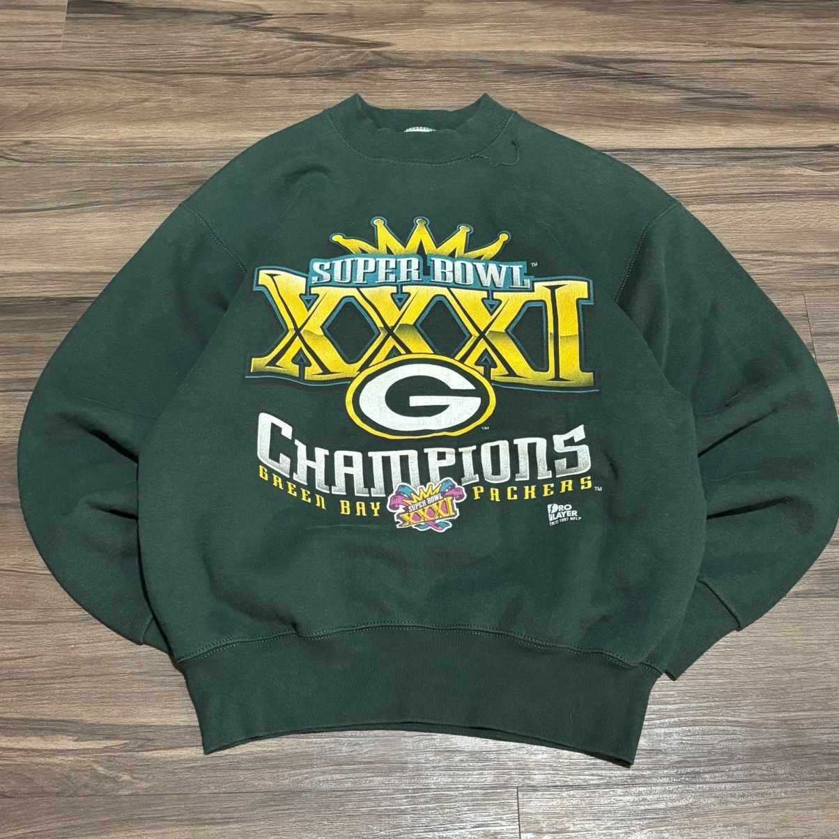 Pro Player 90’s Green Bay Packers Crewneck Size US XL / EU 56 / 4 - 1 Thumbnail