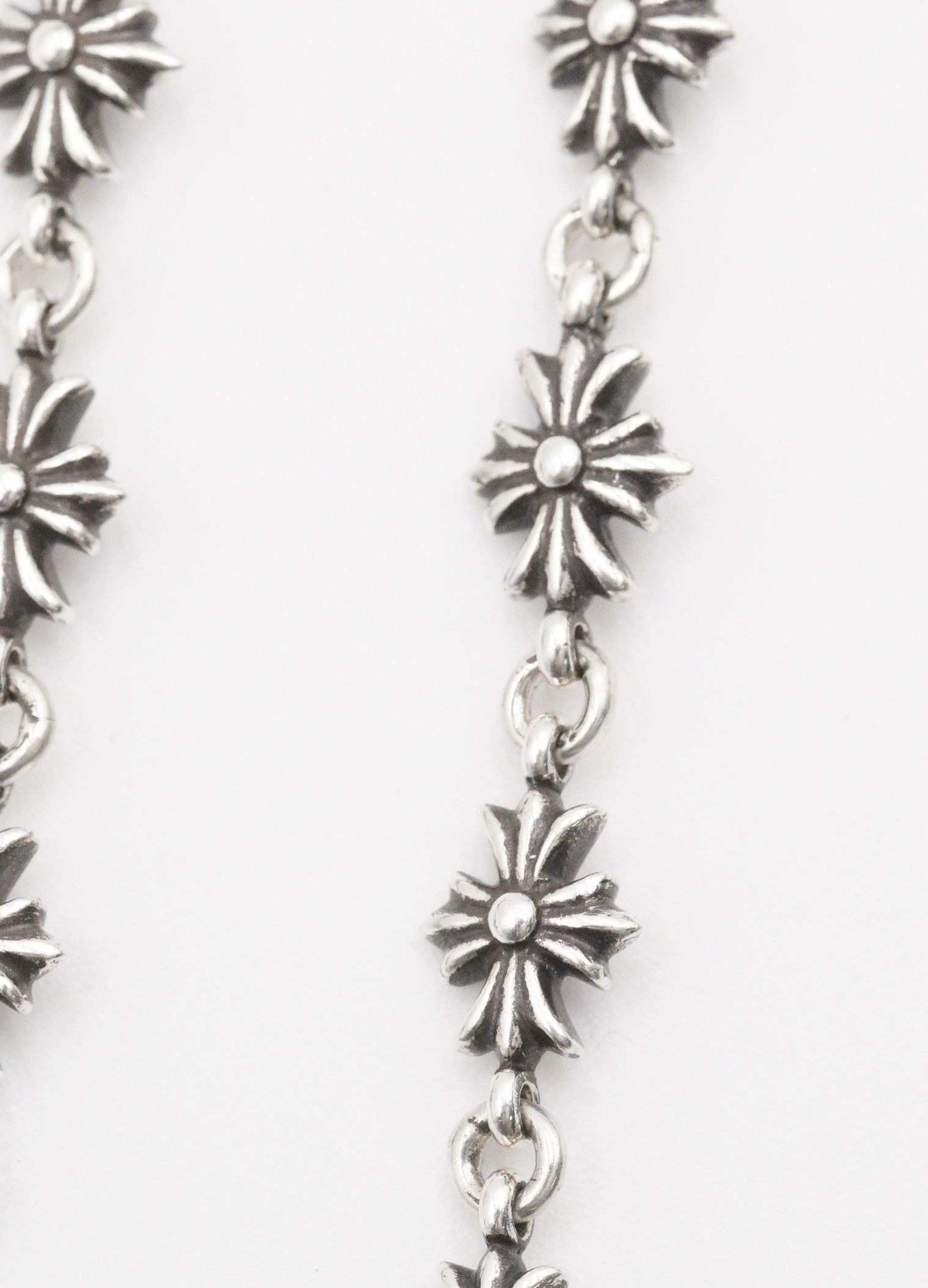 Chrome Hearts Chrome Hearts 925 Silver Tiny E Bracelet - 12L Size ONE SIZE - 5 Thumbnail