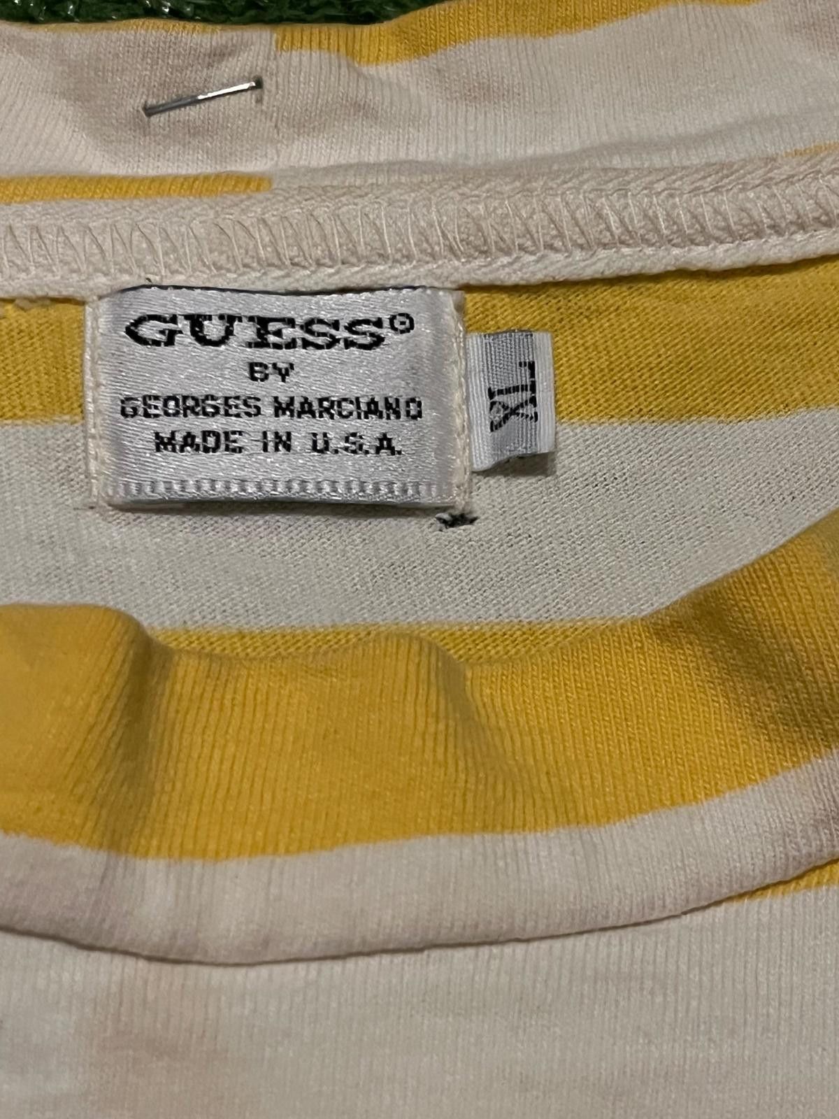 Other Vintage Guess Striped Tee Size ONE SIZE - 2 Thumbnail