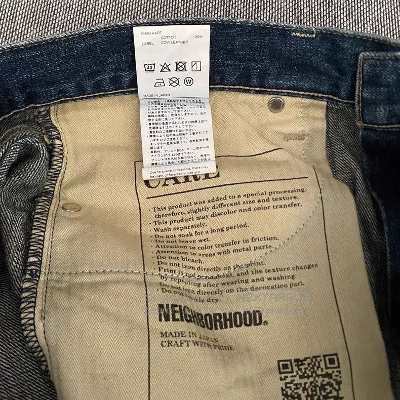 Neighborhood Neighborhood size L Basic Washed Denim Jeans Size US 27 - 9 Thumbnail