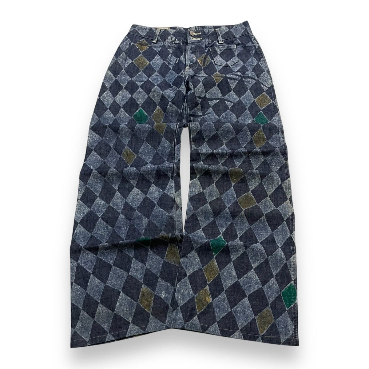 Hysteric Glamour ORIGINAL FLARE MONOGRAM BYEMART PARIS FRANCE (29×39) Size US 29 - 1 Thumbnail