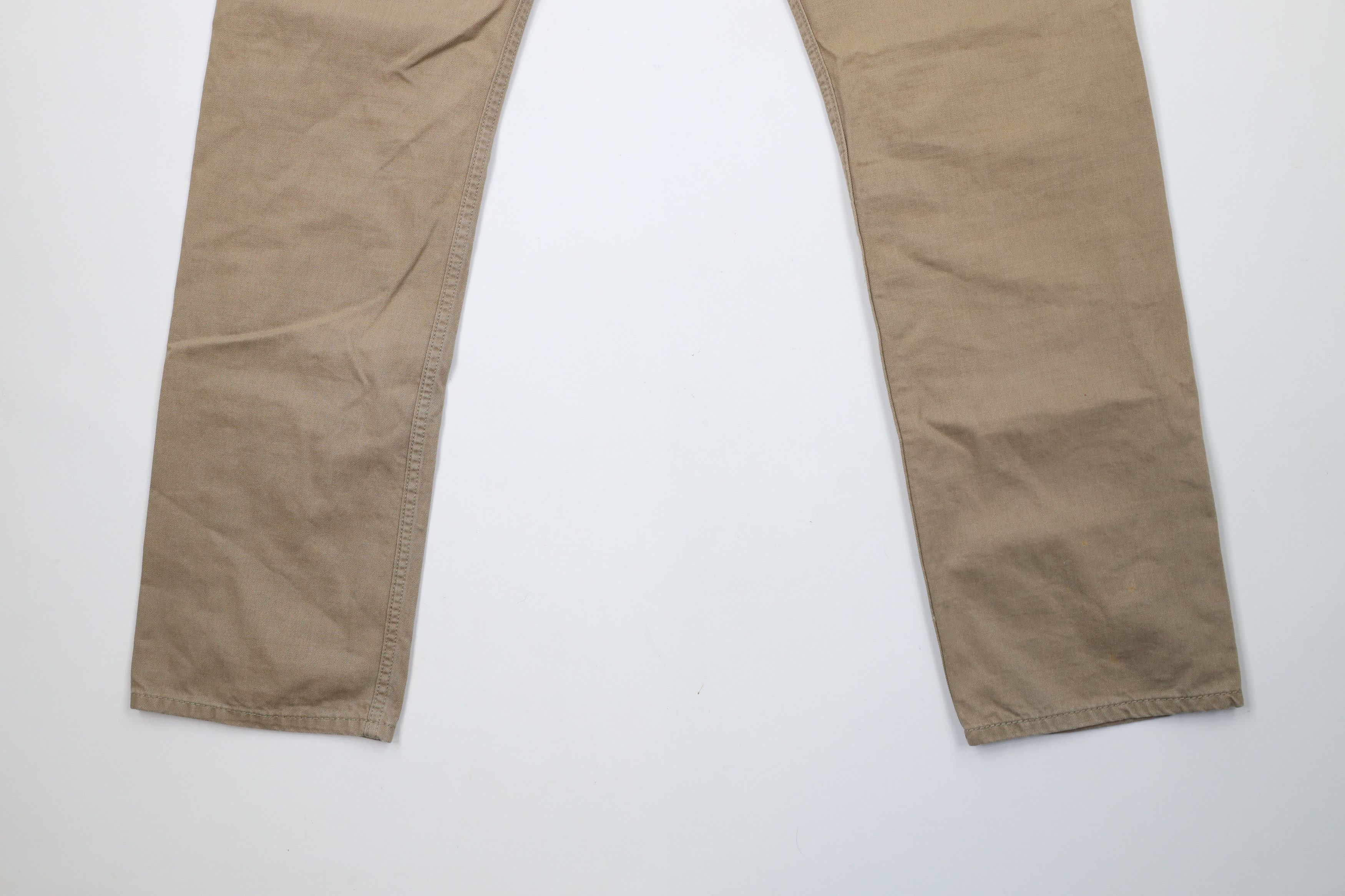 Levi's × Vintage Vintage Y2K Levis 505 Regular Fit Denim Jeans Brown Cotton Size US 34 / EU 50 - 12 Thumbnail