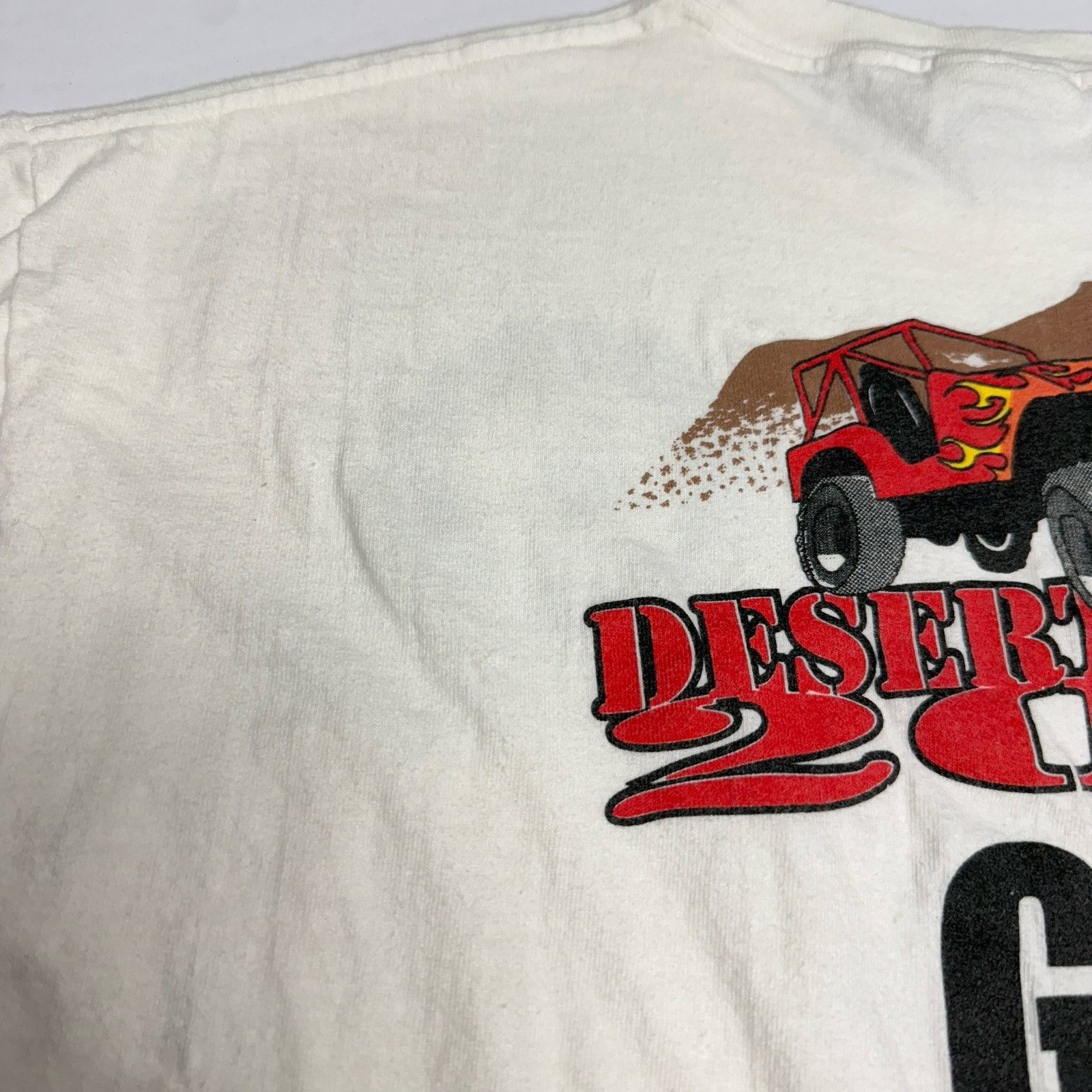 Vintage Vintage Desert Splash 2001 Off Road Racing T Shirt Mens L Size US L / EU 52-54 / 3 - 7 Thumbnail