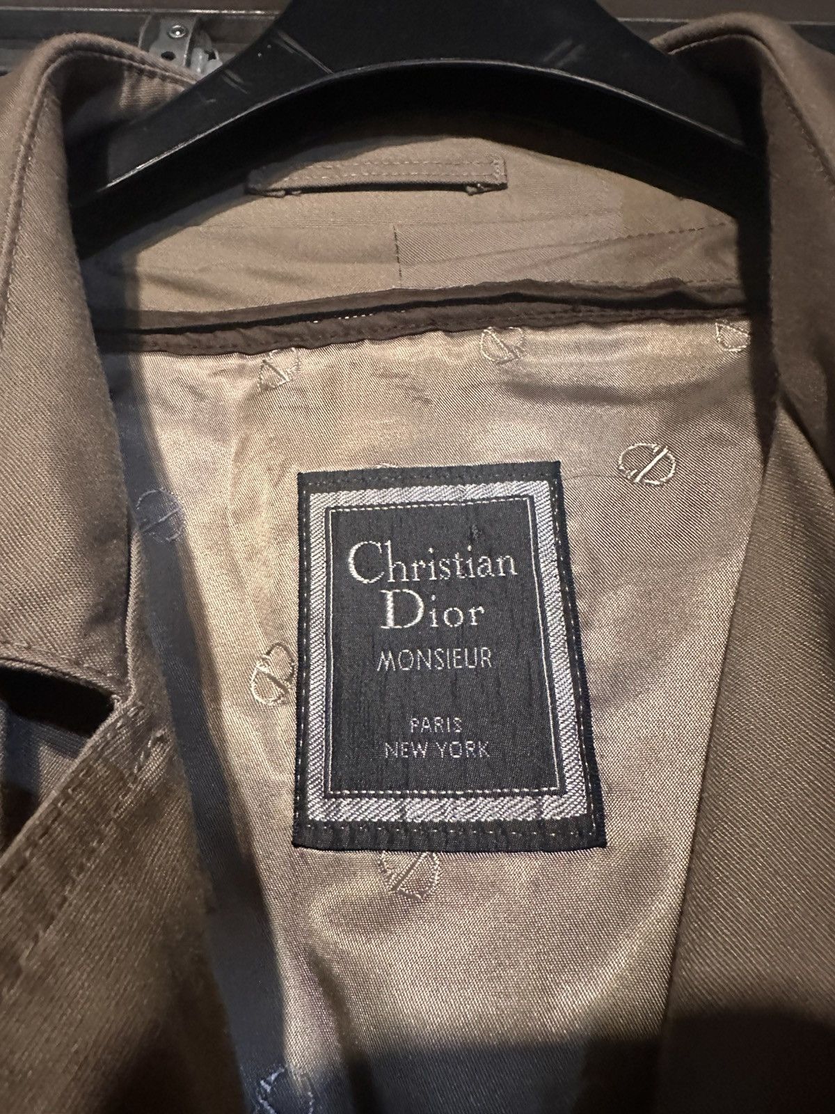 Dior Vintage Dior trench coat Size US L / EU 52-54 / 3 - 3 Thumbnail