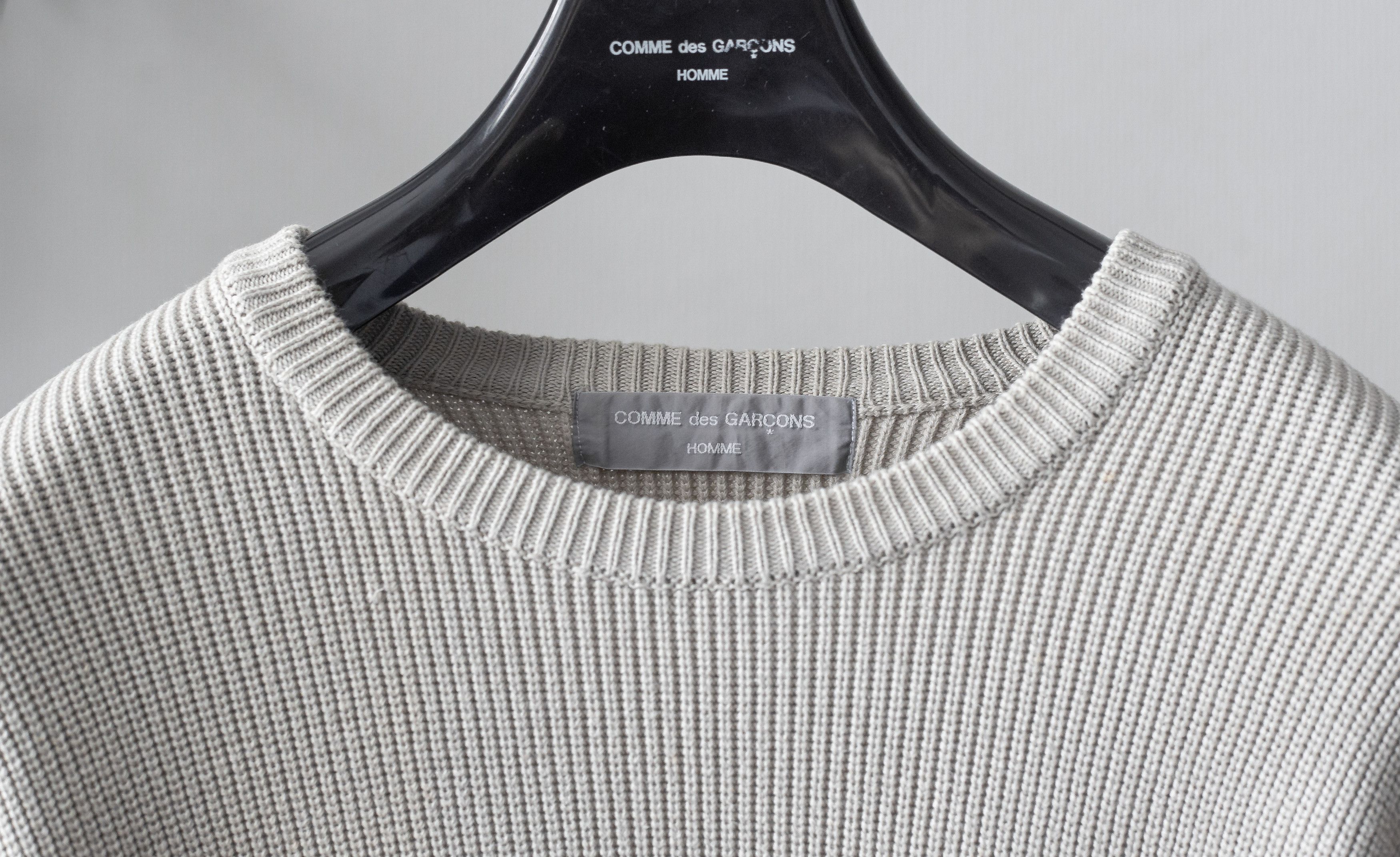 Comme des Garcons Homme 1989AW heavy cotton knit Size US M / EU 48-50 / 2 - 5 Thumbnail