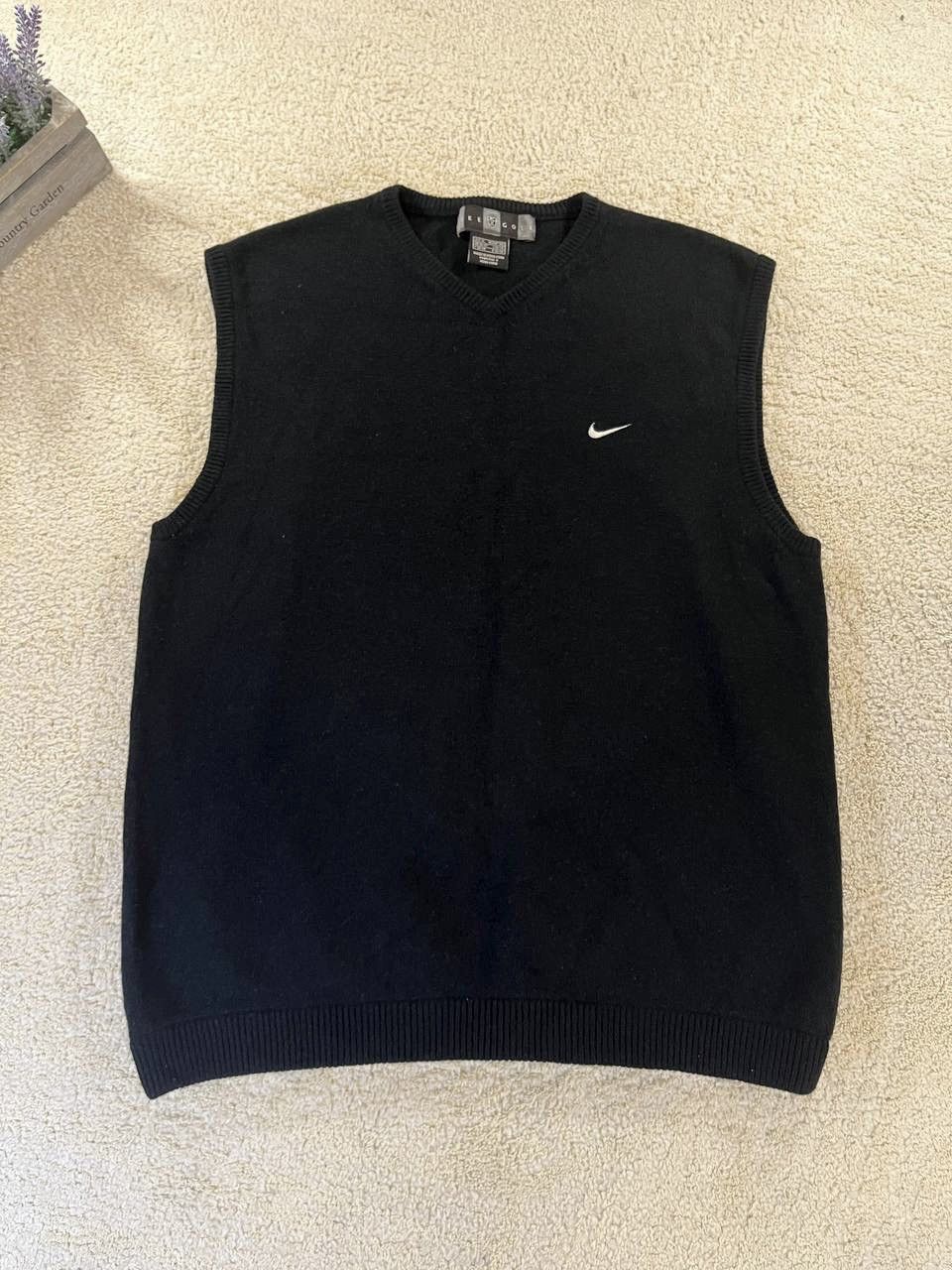Nike × Vintage Vintage Nike Wool Sweater Vest Logo Tennis 90s Y2K Size US XL / EU 56 / 4 - 1 Thumbnail