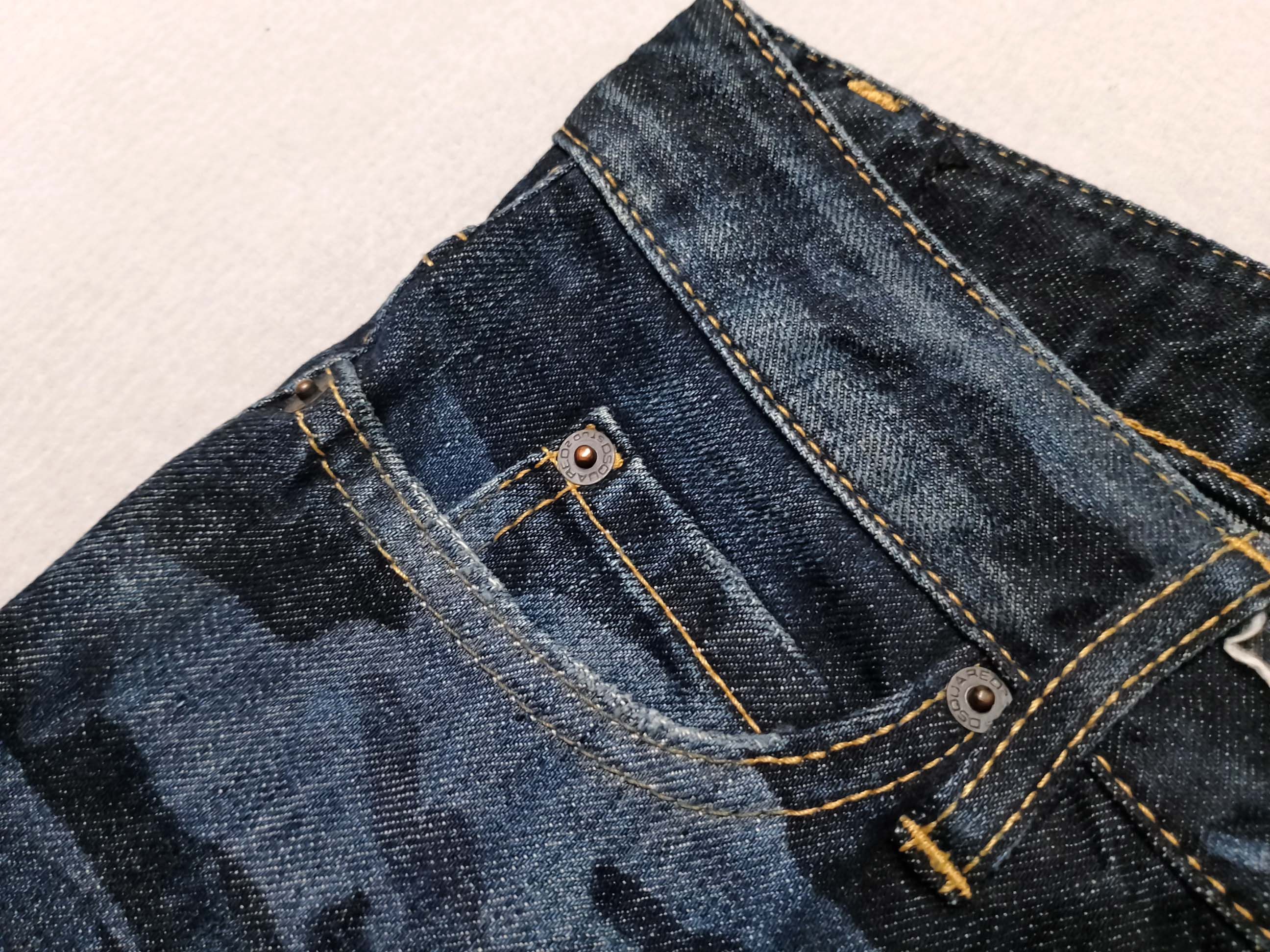 Dsquared2 Dsquared2 Jungle Jim Super Slim Jeans – IT 42 Camouflage Size 28" / US 6 / IT 42 - 4 Thumbnail